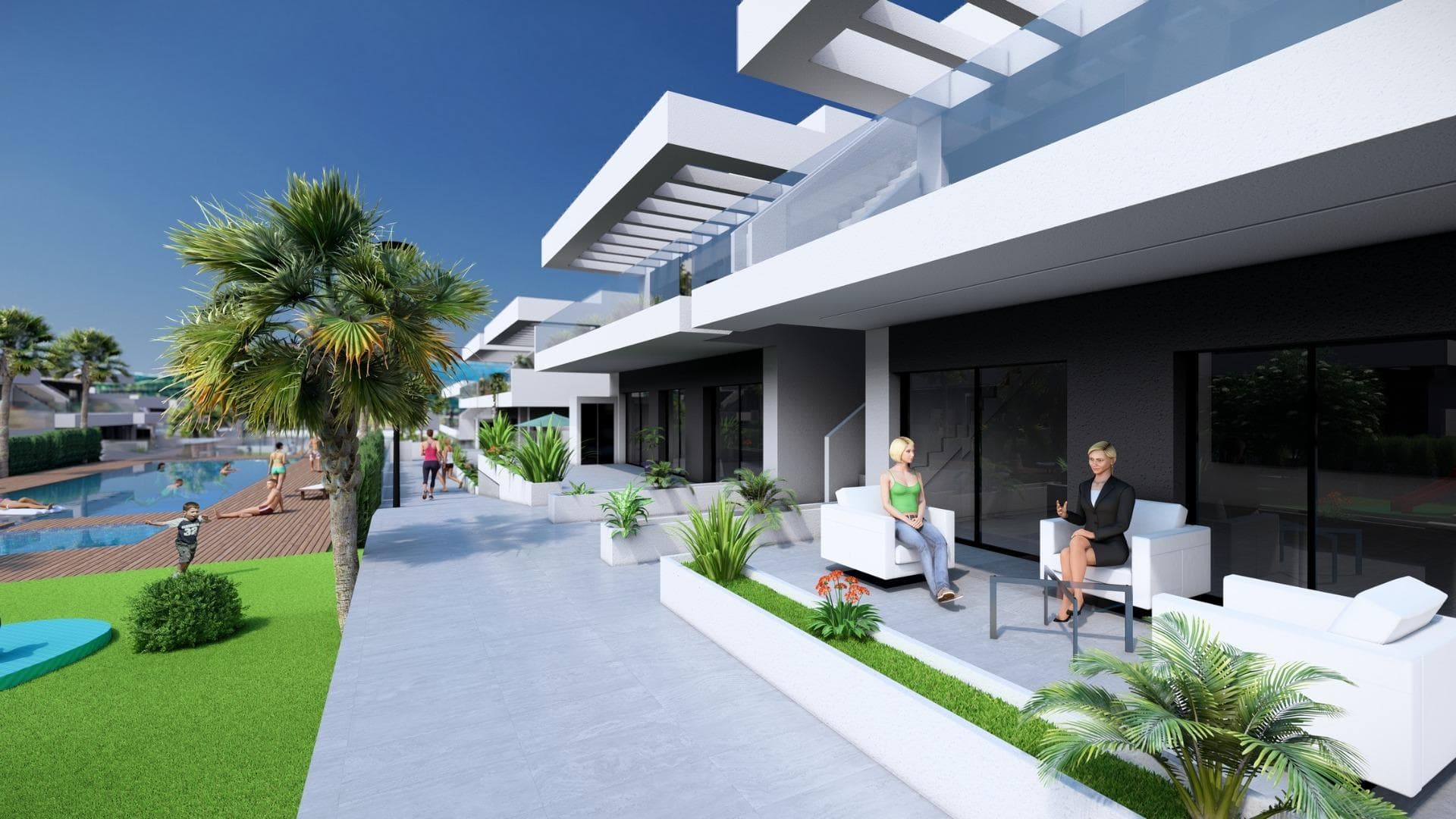 Bungalow med 2 soverom og 2 bad i La Finca Golf – bilde 4