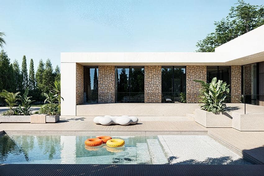 Villa med 4 soverom og 3 bad – bilde 3
