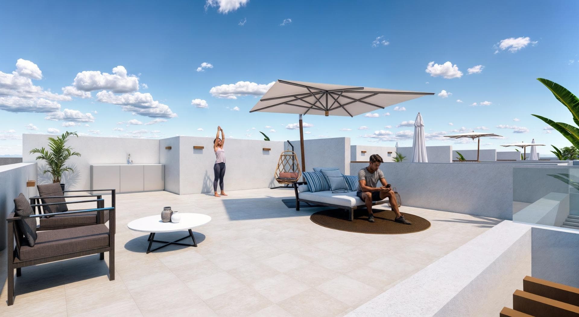 Moderne villa med 2 soverom og 2 bad – bilde 2