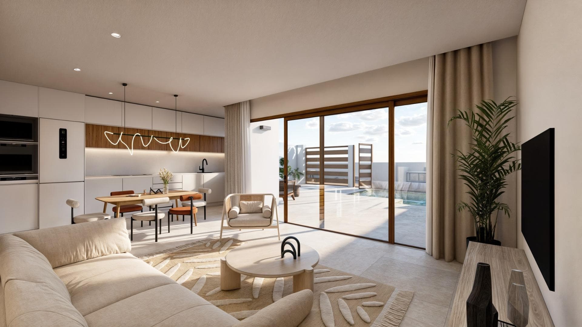 Moderne villa med 2 soverom og 2 bad – bilde 5