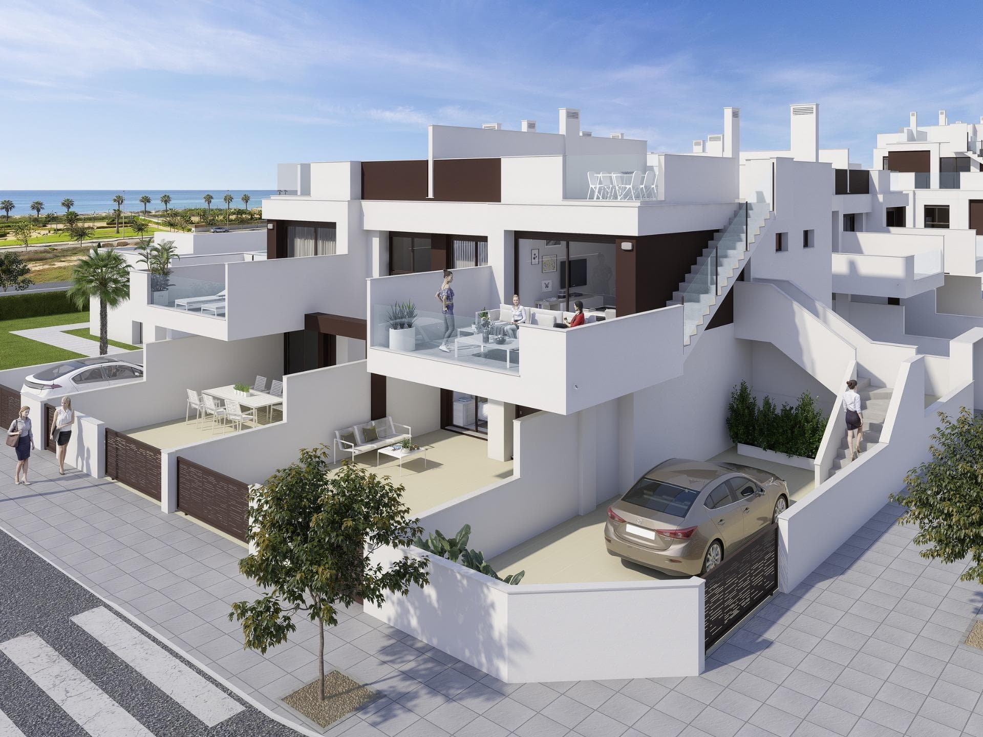 Bungalow de 2 dormitorios en Costa Blanca South