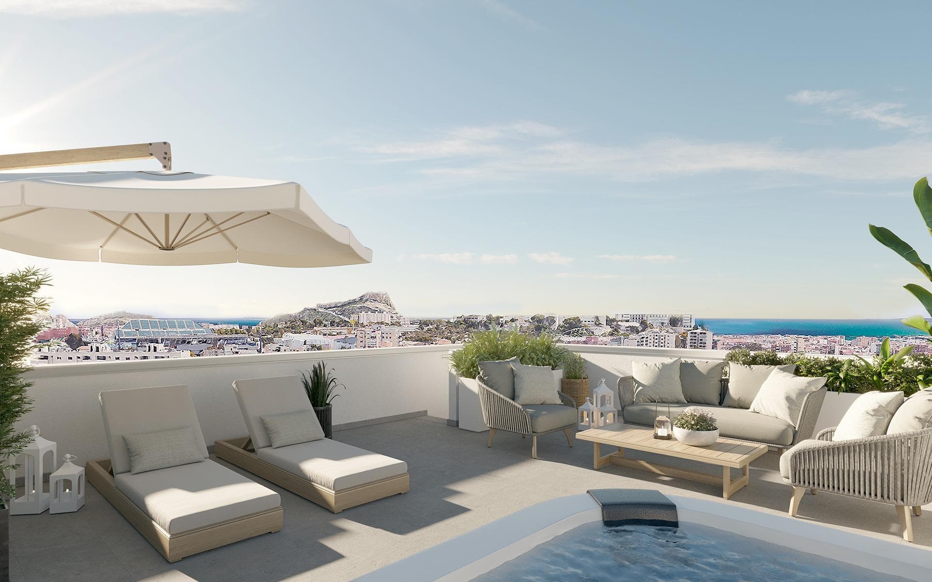 Toppleilighet med 3 soverom og 2 bad i Alicante – bilde 4