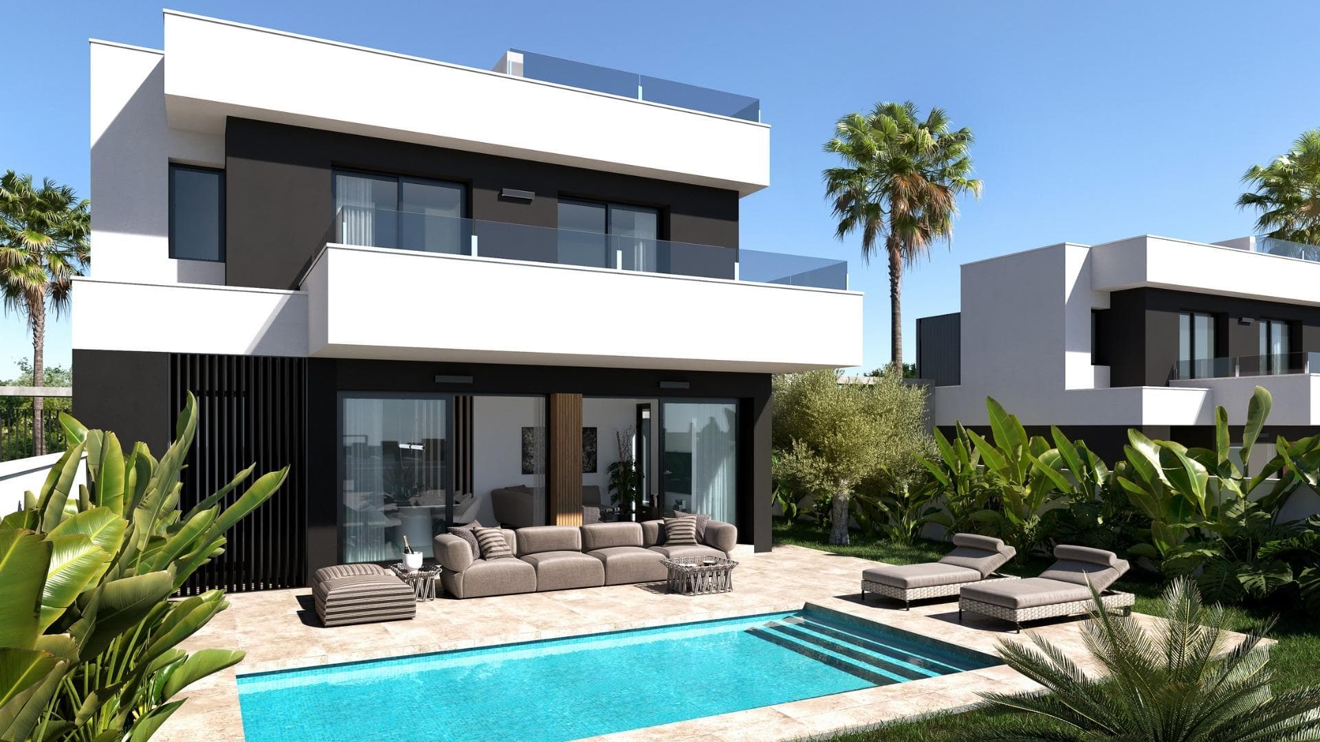 Villa de 3 dormitorios en Ciudad Quesada