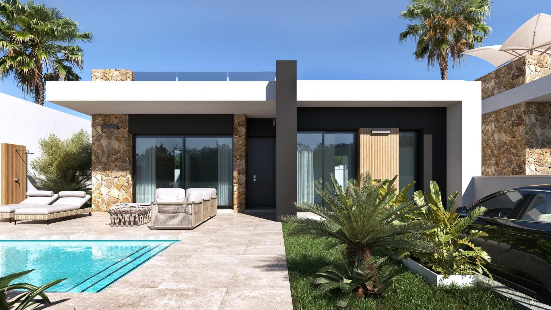 Villa med 3 soverom og 2 bad i Ciudad Quesada – bilde 3