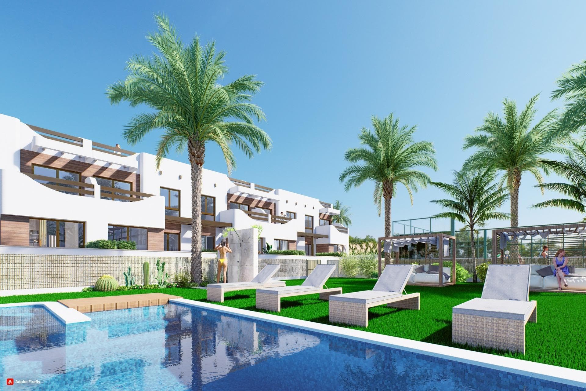 Bungalow de 2 dormitorios en Costa Blanca South