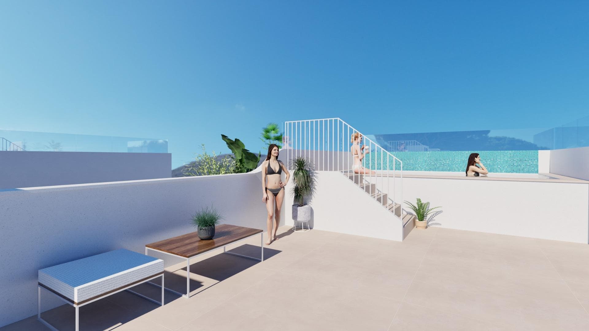 Bungalow med 2 soverom og 2 bad – bilde 2