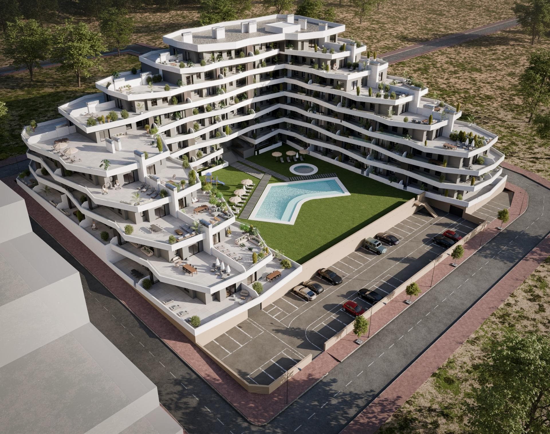 Apartamento de 3 dormitorios en Salinas