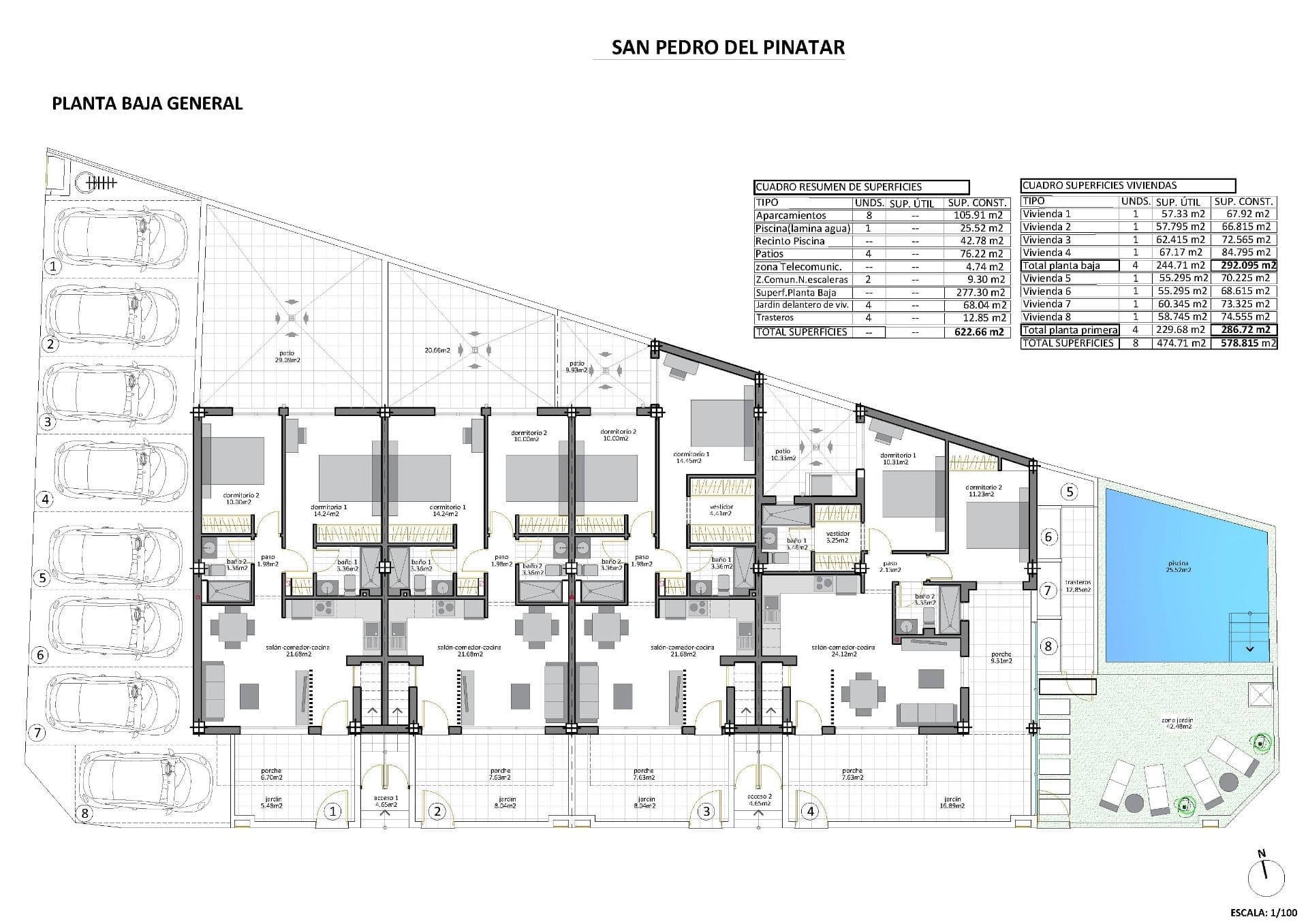 Bungalow de 2 dormitorios en San Pedro del Pinatar – imagen 5