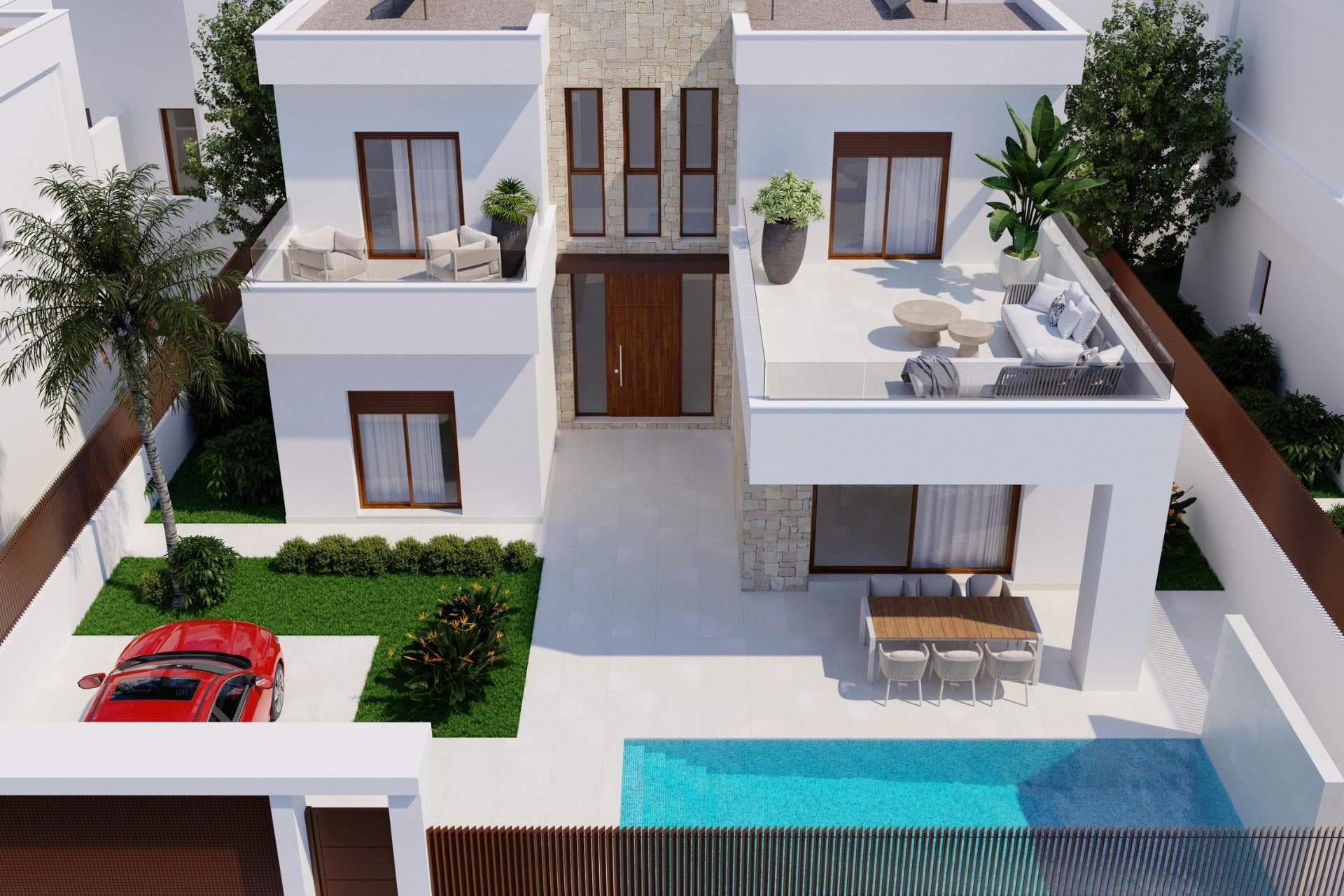 Villa med 4 soverom og 3 bad – bilde 4