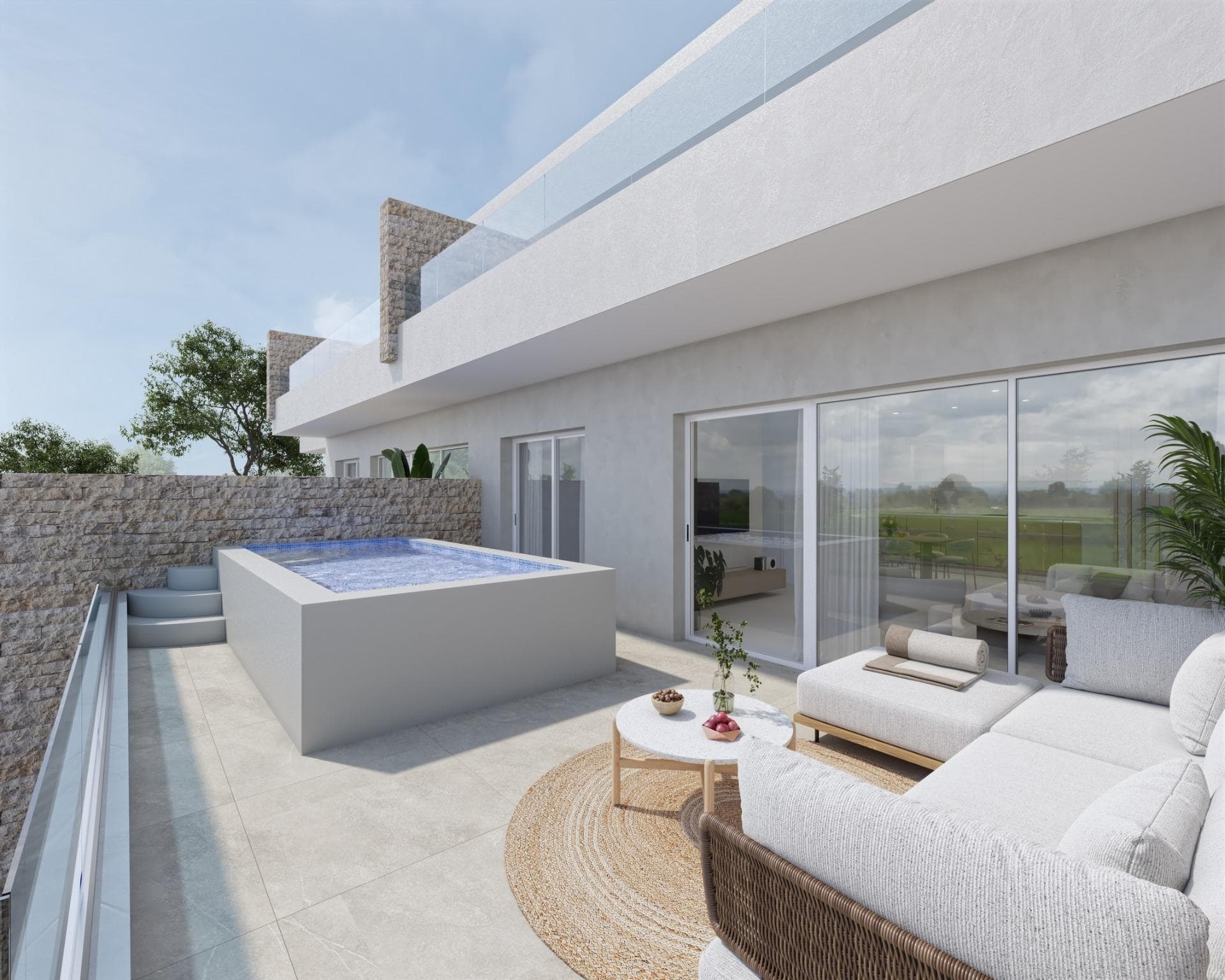 Bungalow de 2 dormitorios en Pilar de la Horadada