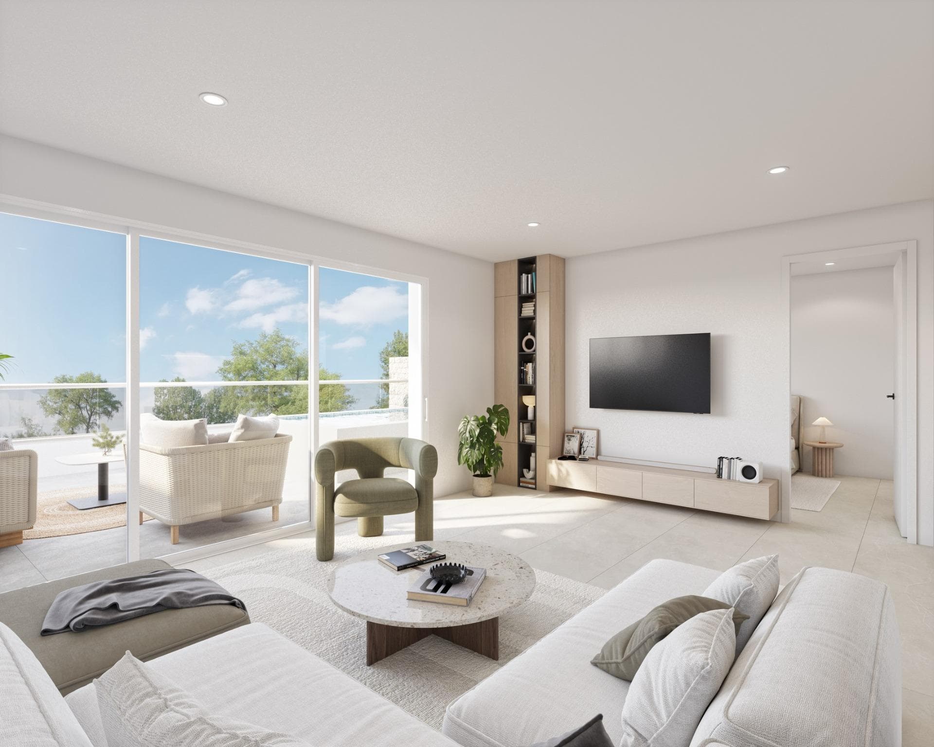 Bungalow med 2 soverom og 2 bad – bilde 5