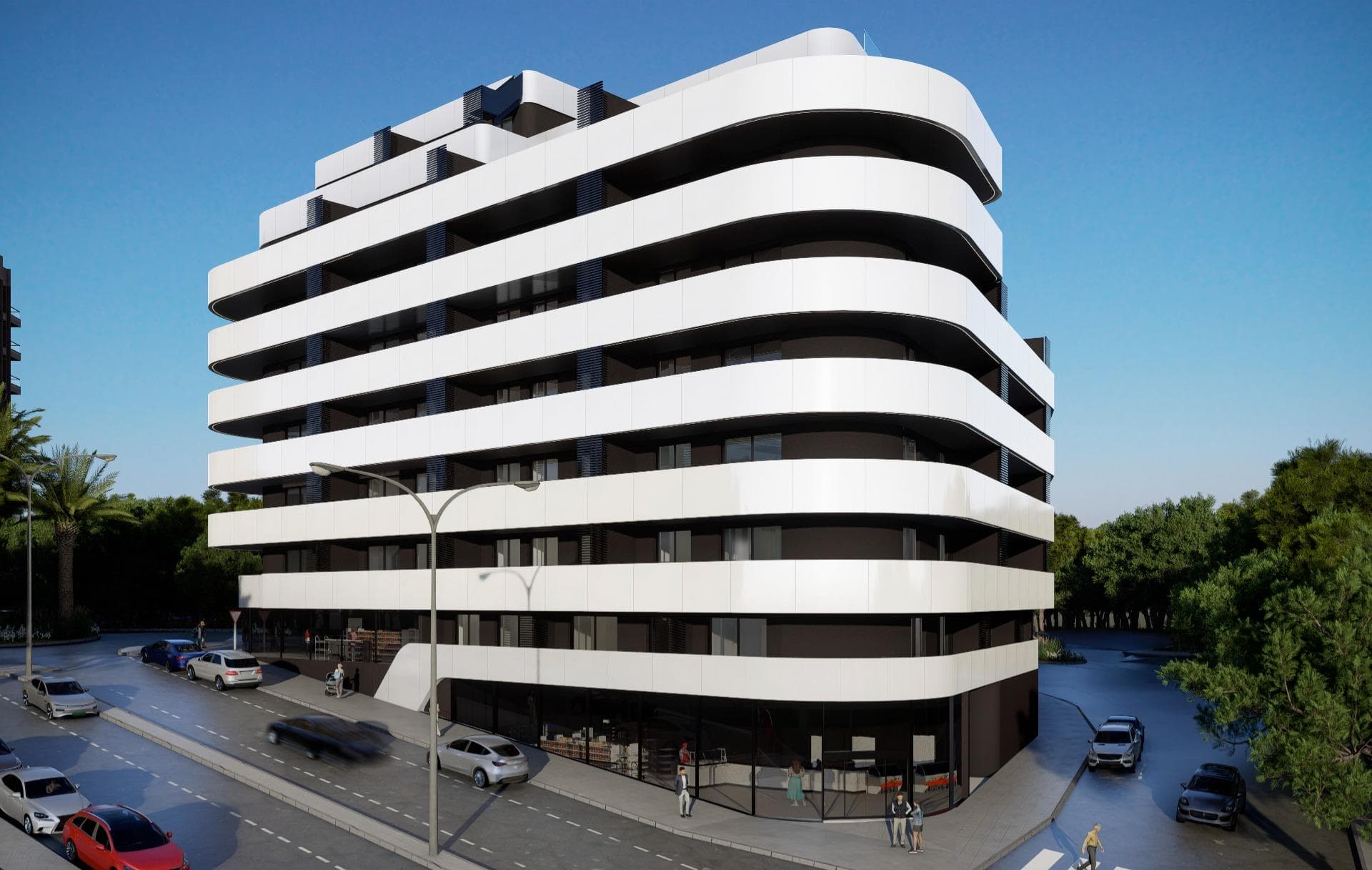 Apartamento de 1 dormitorios en Calpe