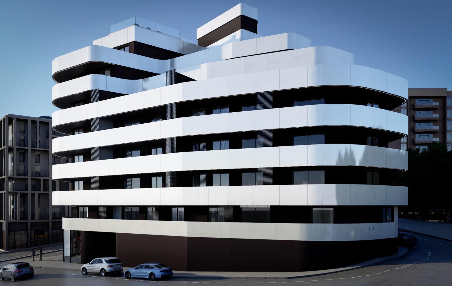 Apartamento de 3 dormitorios en Calpe