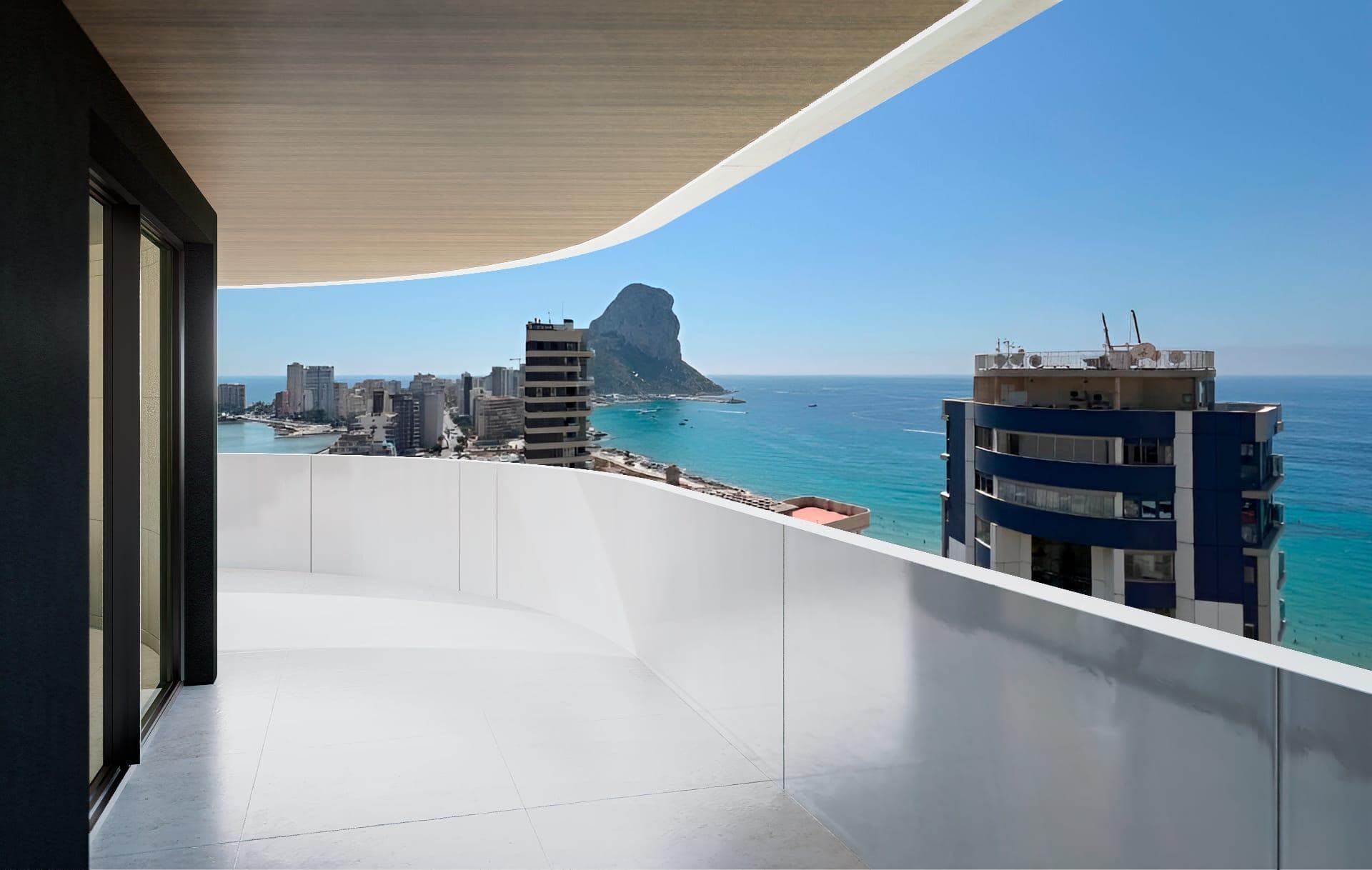 Ático de 1 dormitorios en Calpe