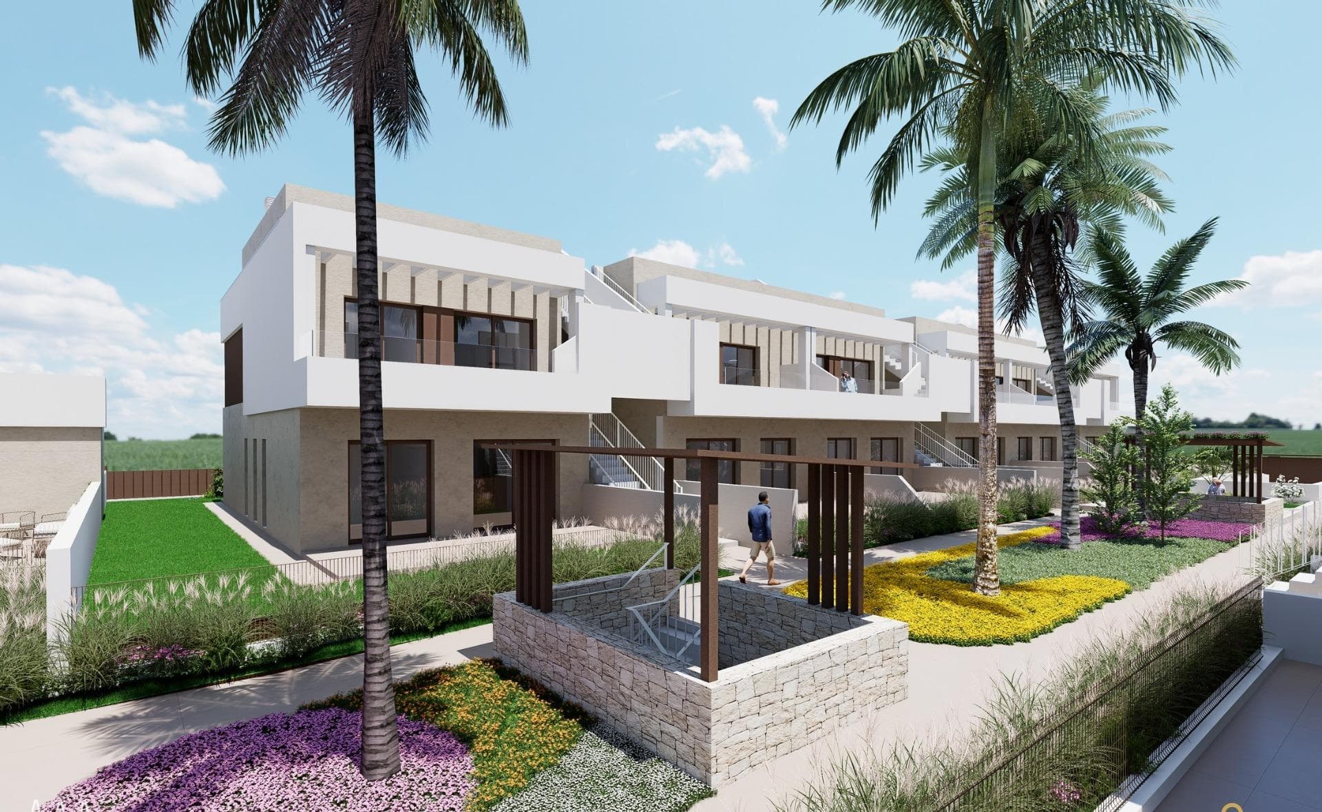 Bungalow de 3 dormitorios en Costa Calida