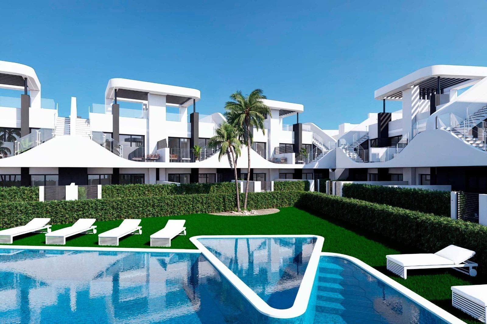 Bungalow de 2 dormitorios en Costa Blanca South