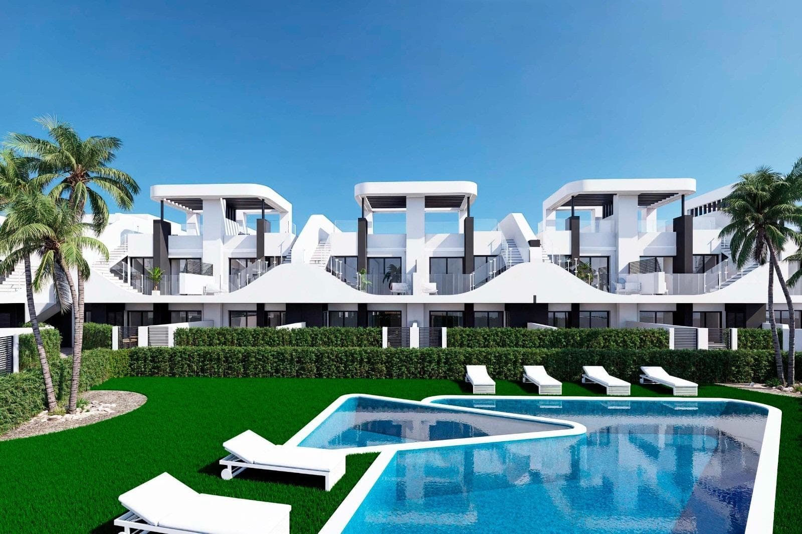 Bungalow de 3 dormitorios en Costa Blanca South