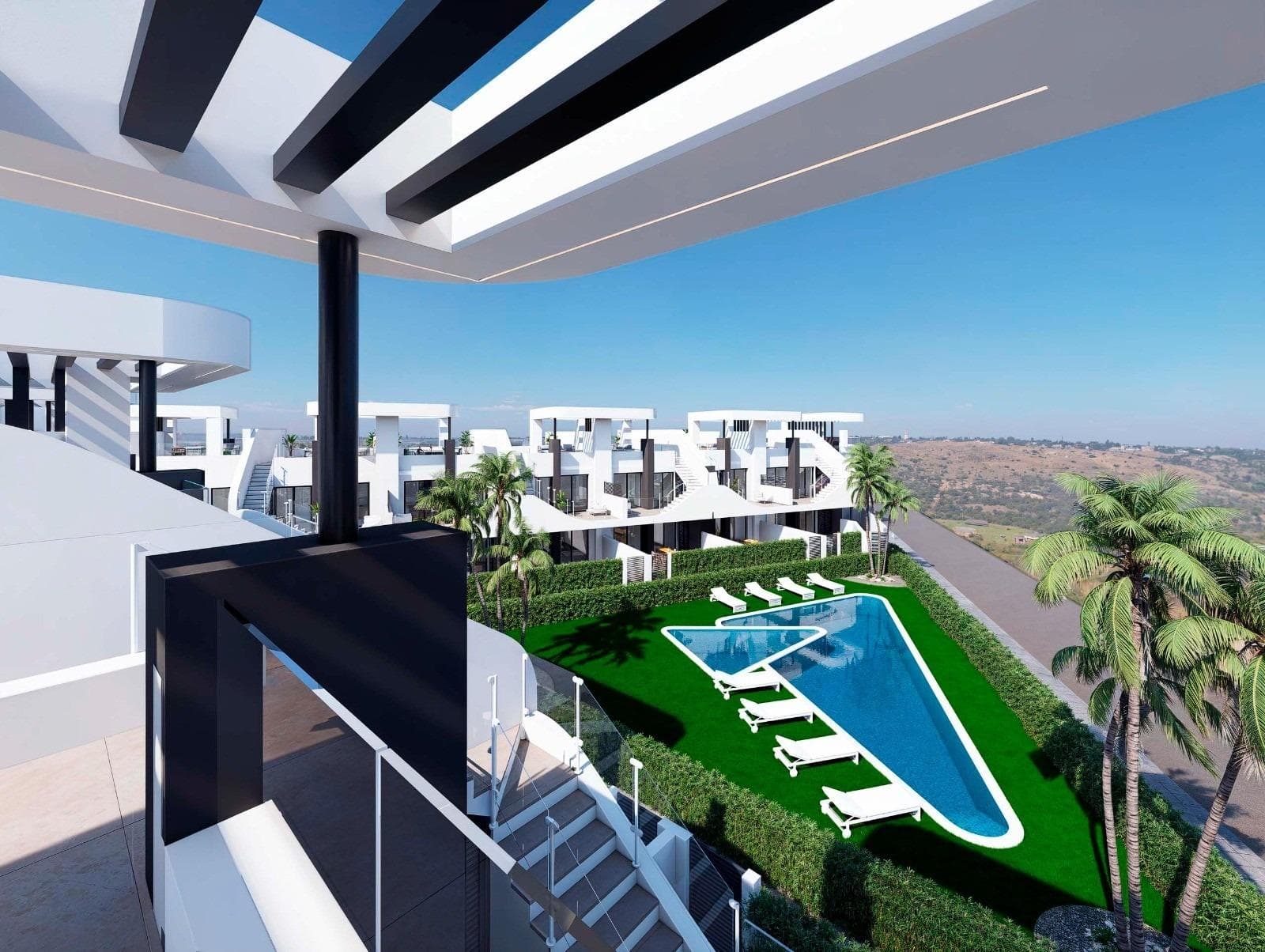 Bungalow de 3 dormitorios en Costa Blanca South