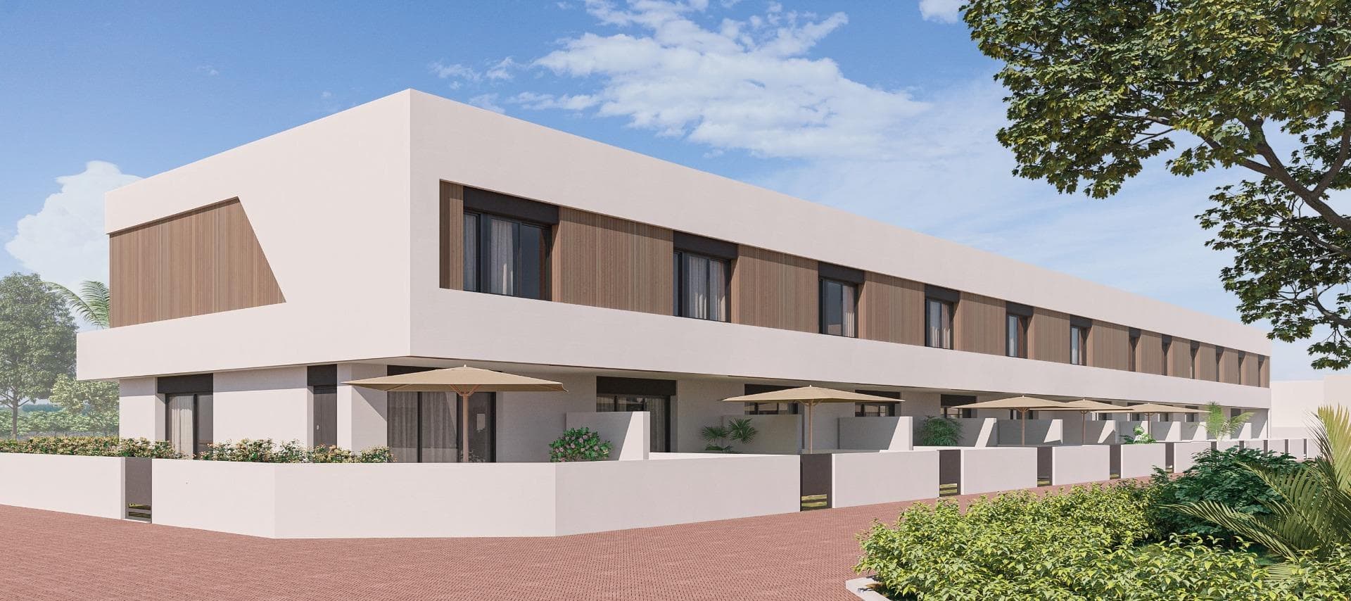 Chalet pareado de 3 dormitorios en Pilar de la Horadada