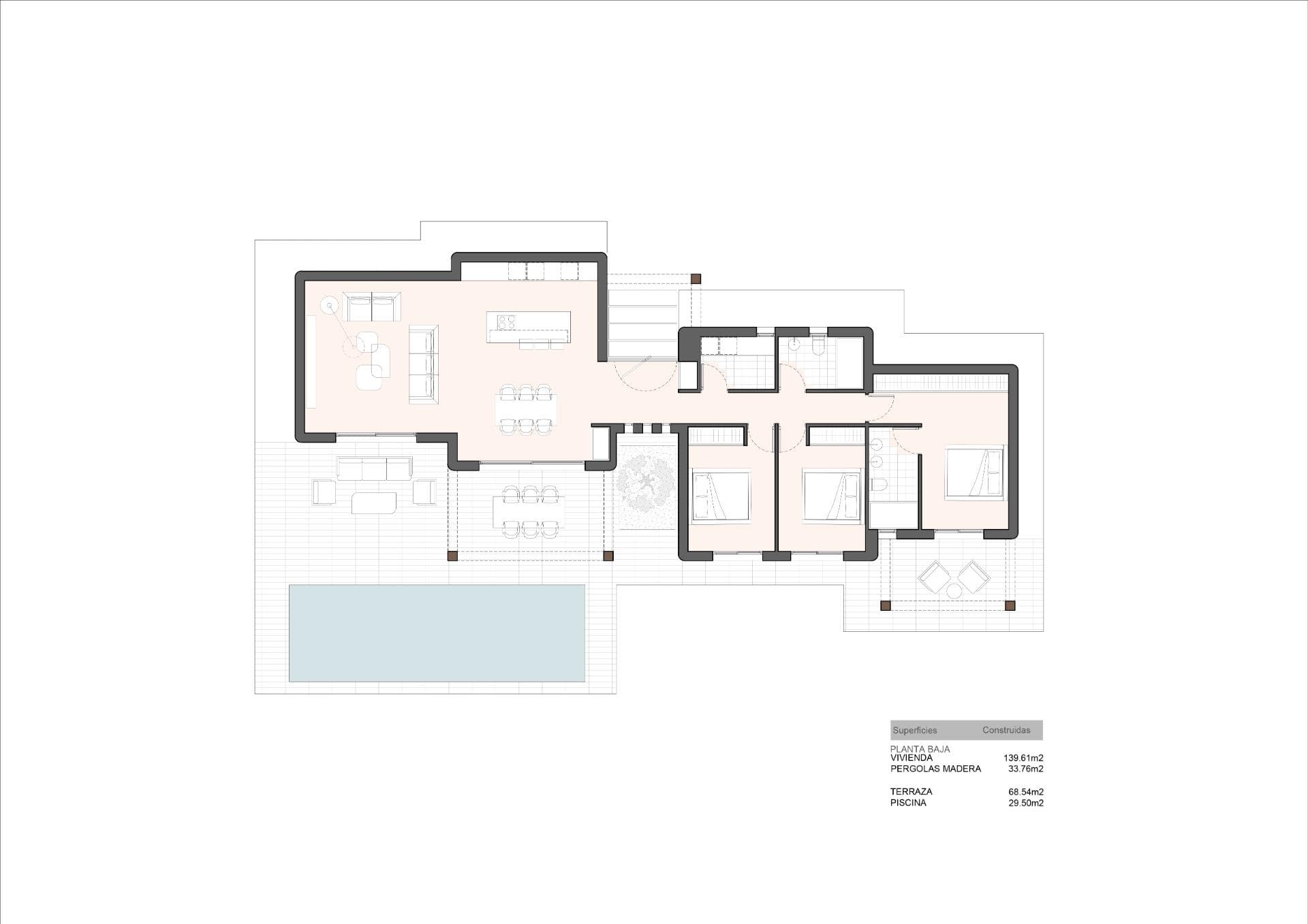 Villa de 3 dormitorios en Benissa – imagen 7