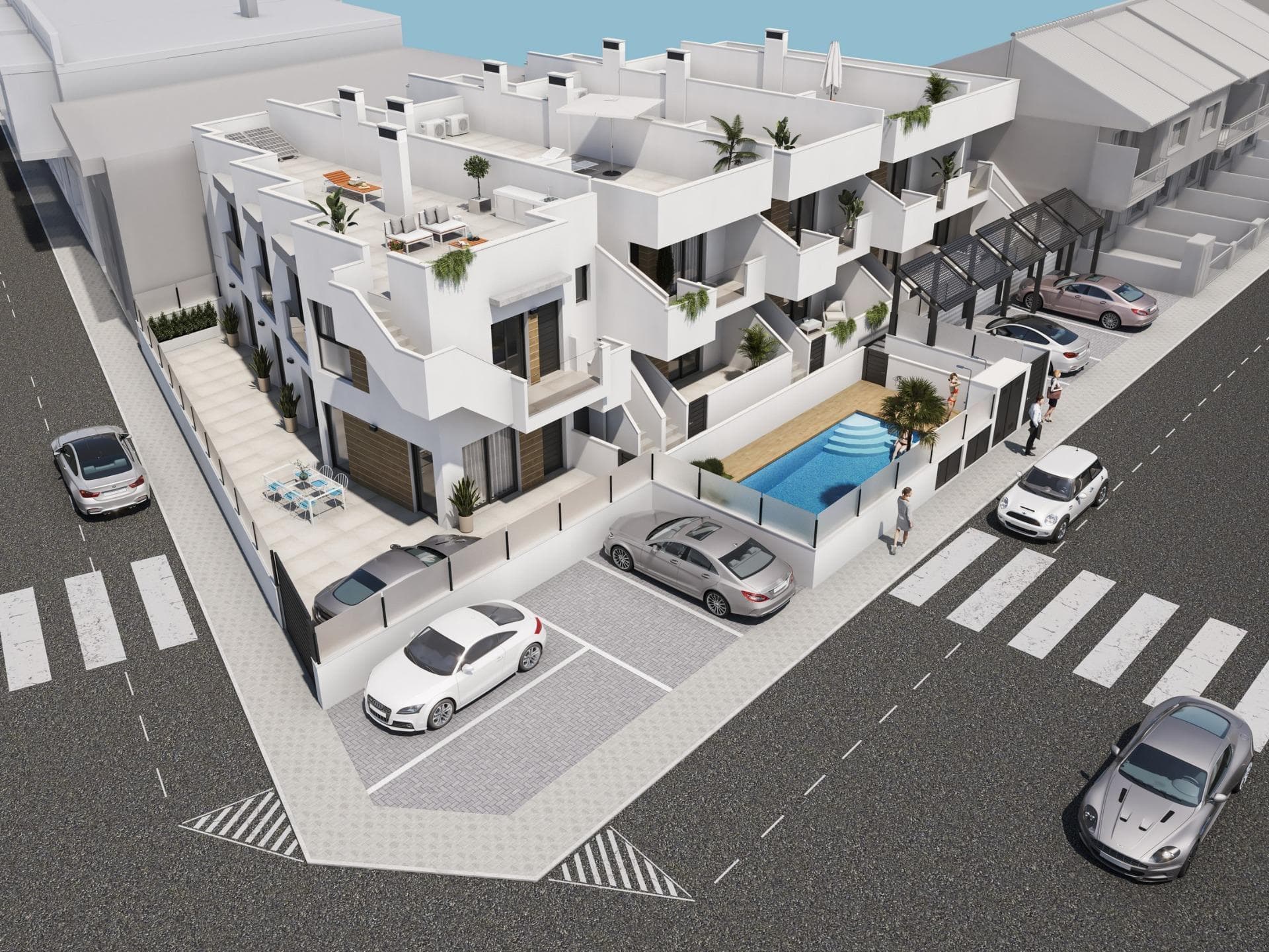 Bungalow de 1 dormitorios en San Pedro del Pinatar
