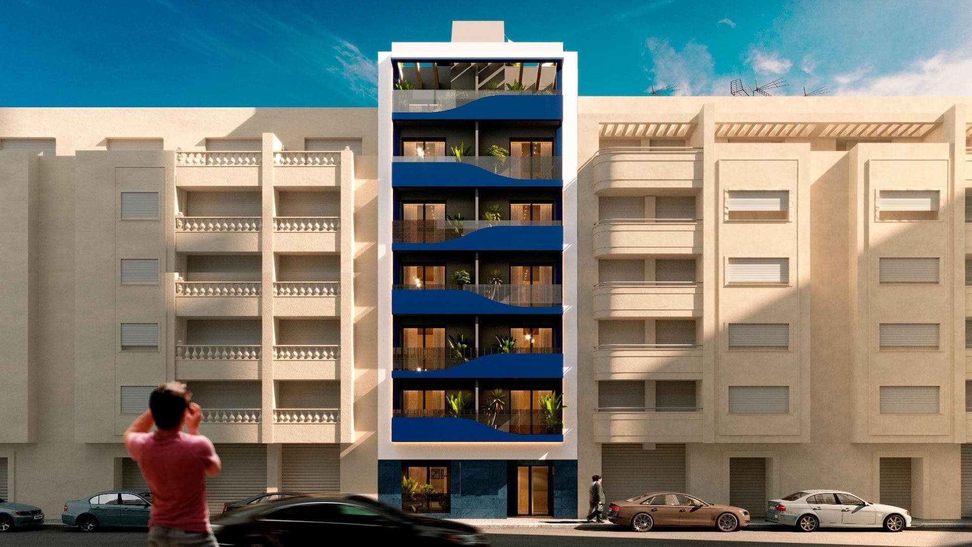 Apartamento de 1 dormitorios en Torrevieja