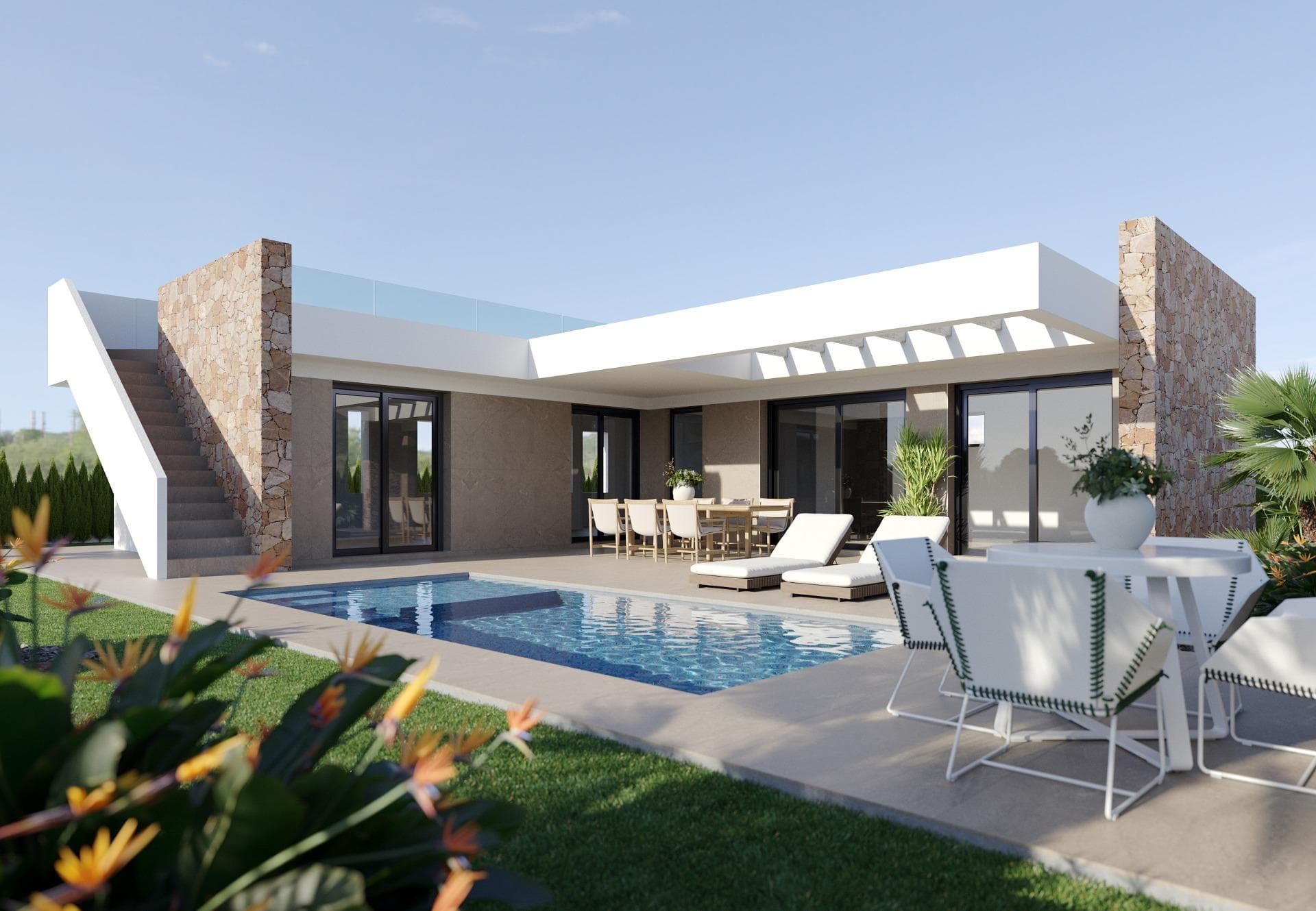 Villa de 3 dormitorios en Fuente Álamo