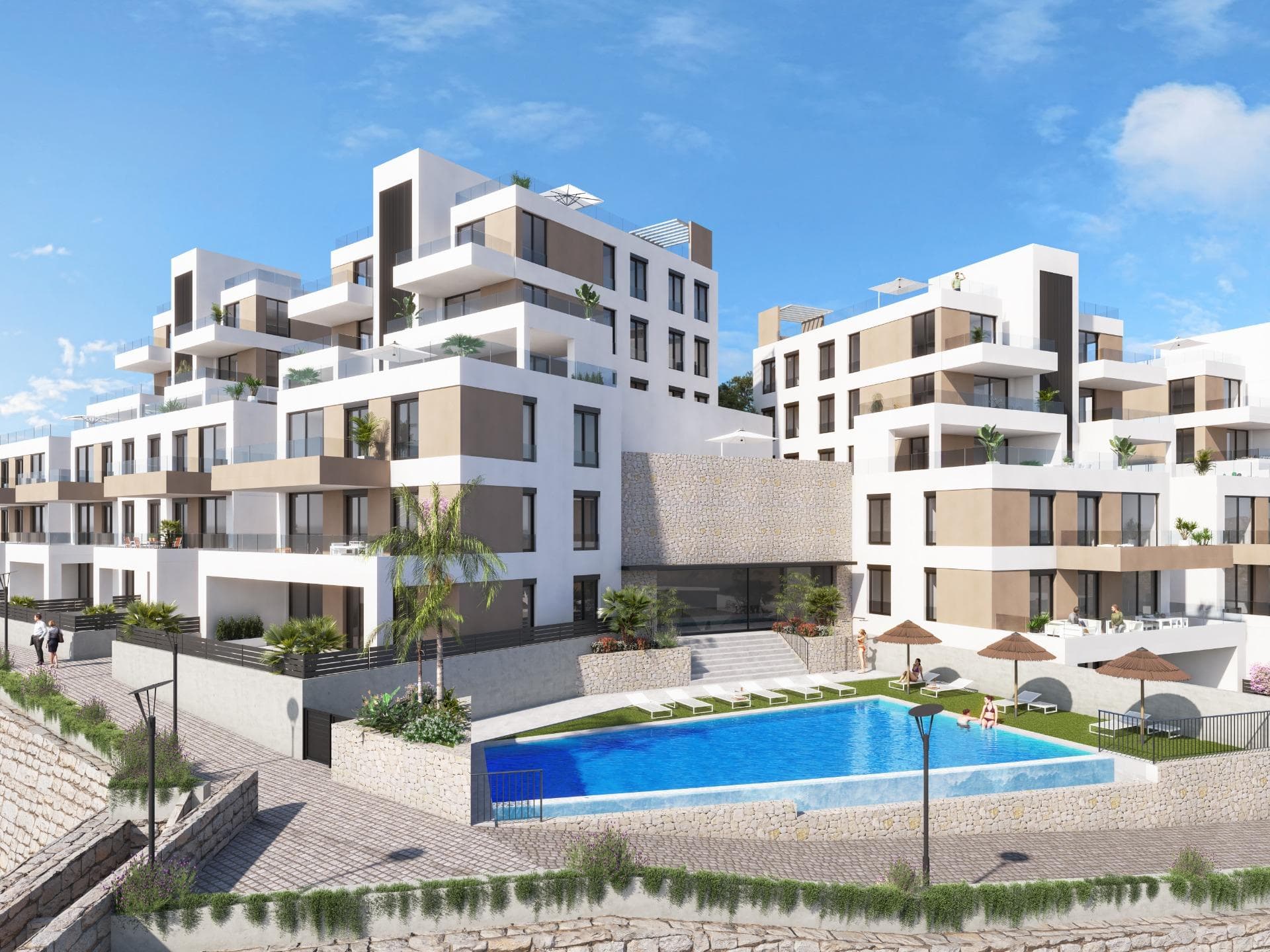 Apartamento de 3 dormitorios en Vera