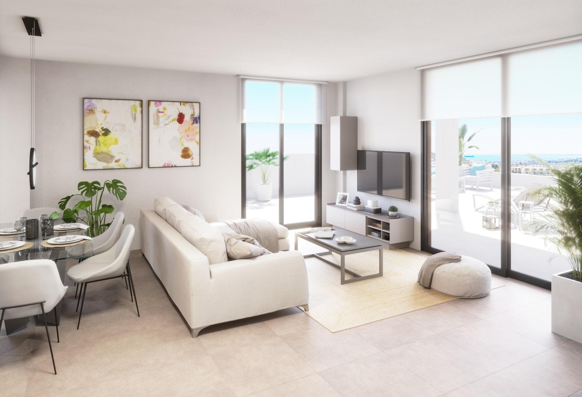 Apartamento de 2 dormitorios en Vera