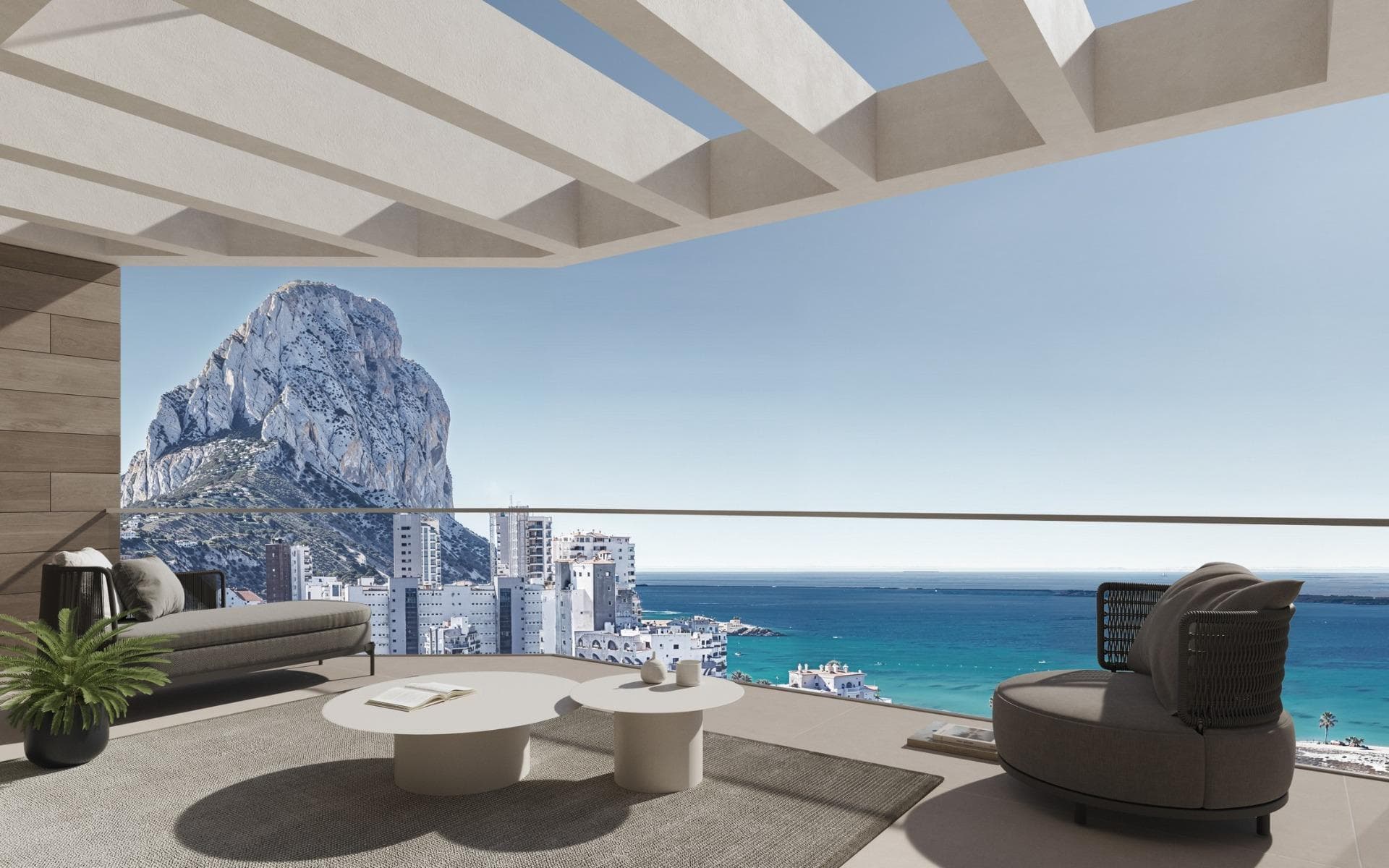 Apartamento de 3 dormitorios en Calpe