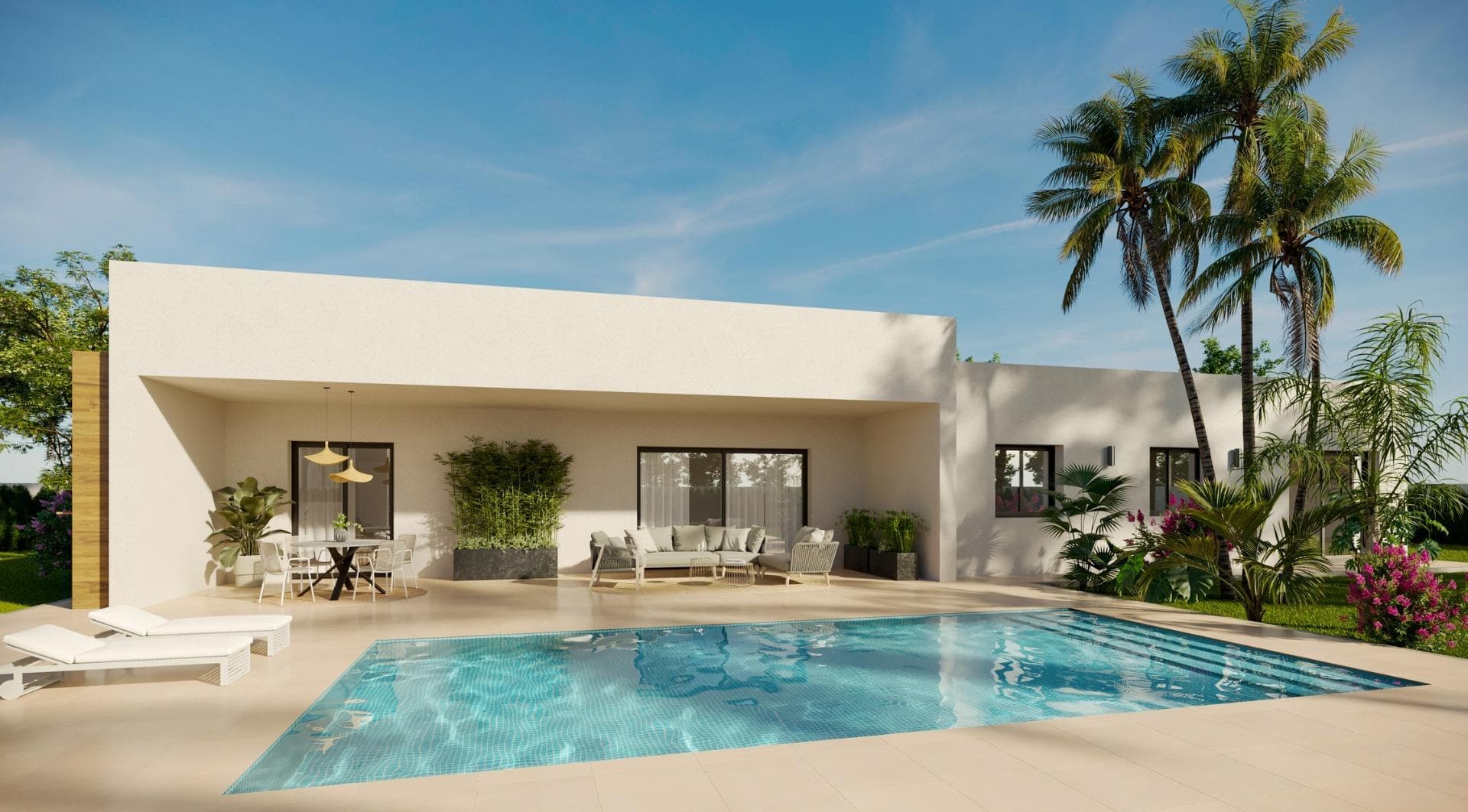 Villa de 3 dormitorios en Aspe