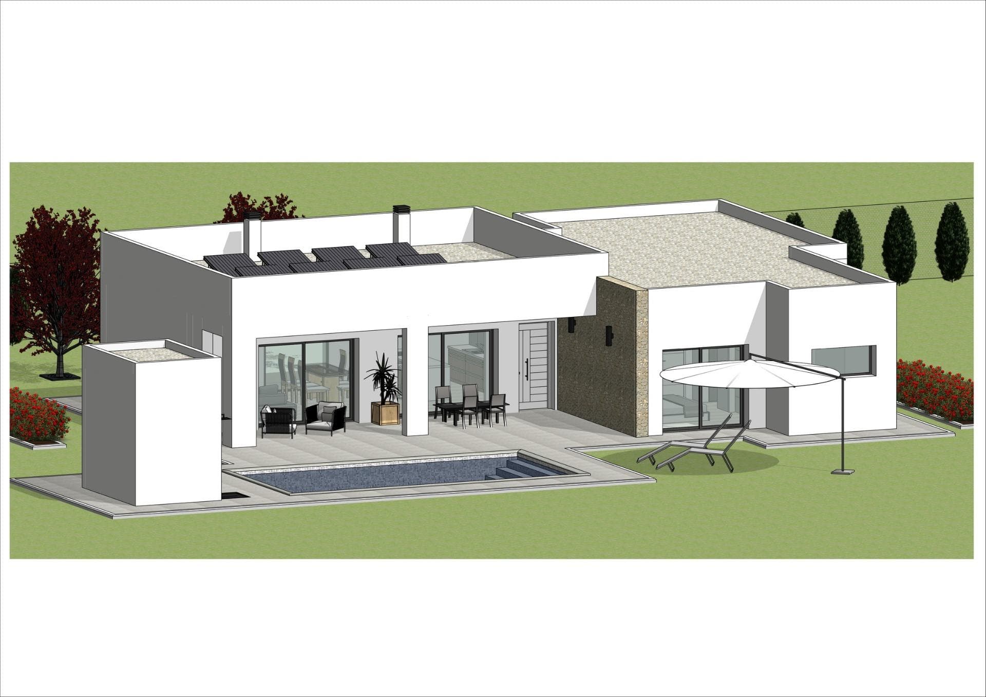 Villa med 3 soverom og 3 bad i Aspe – bilde 7