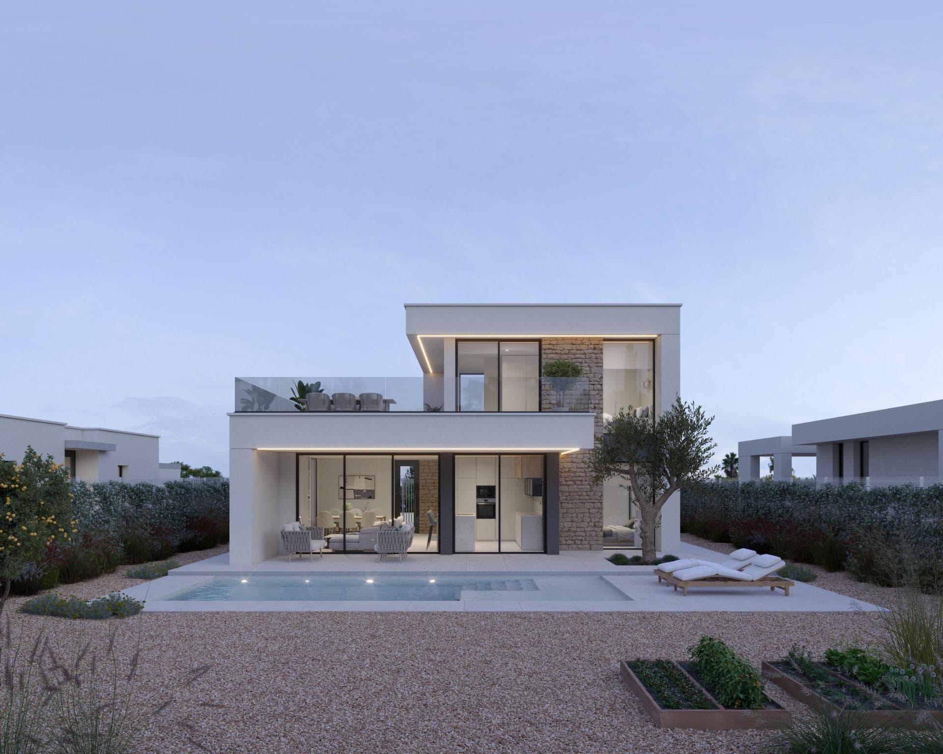 Villa de 3 dormitorios en Costa Calida - Inland