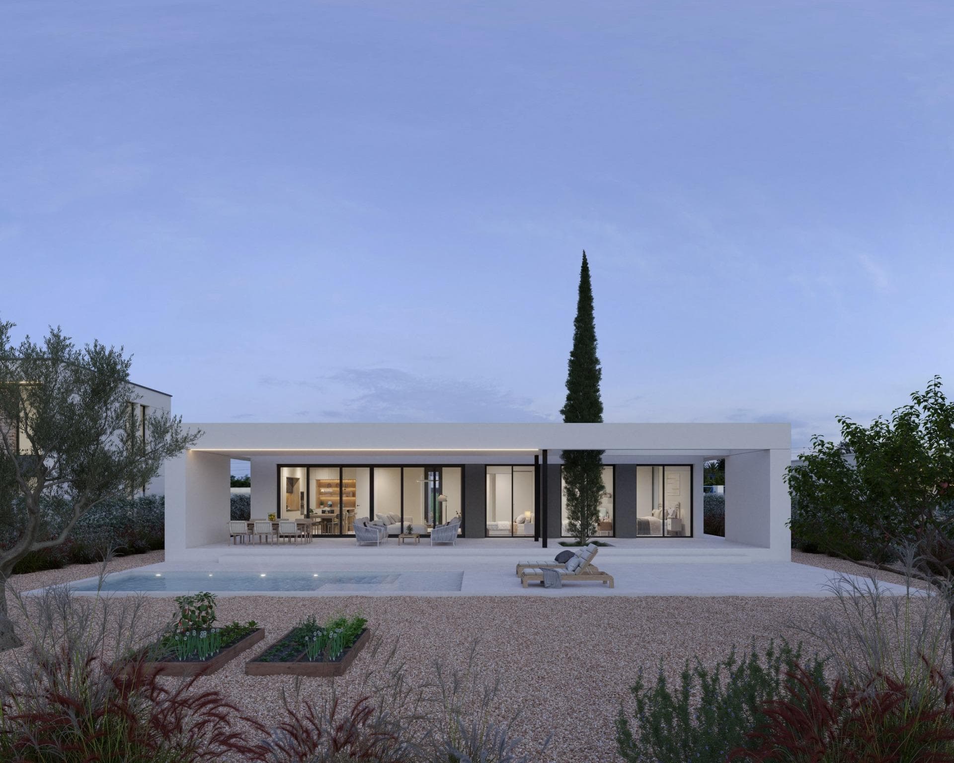 Villa de 3 dormitorios en Costa Calida - Inland