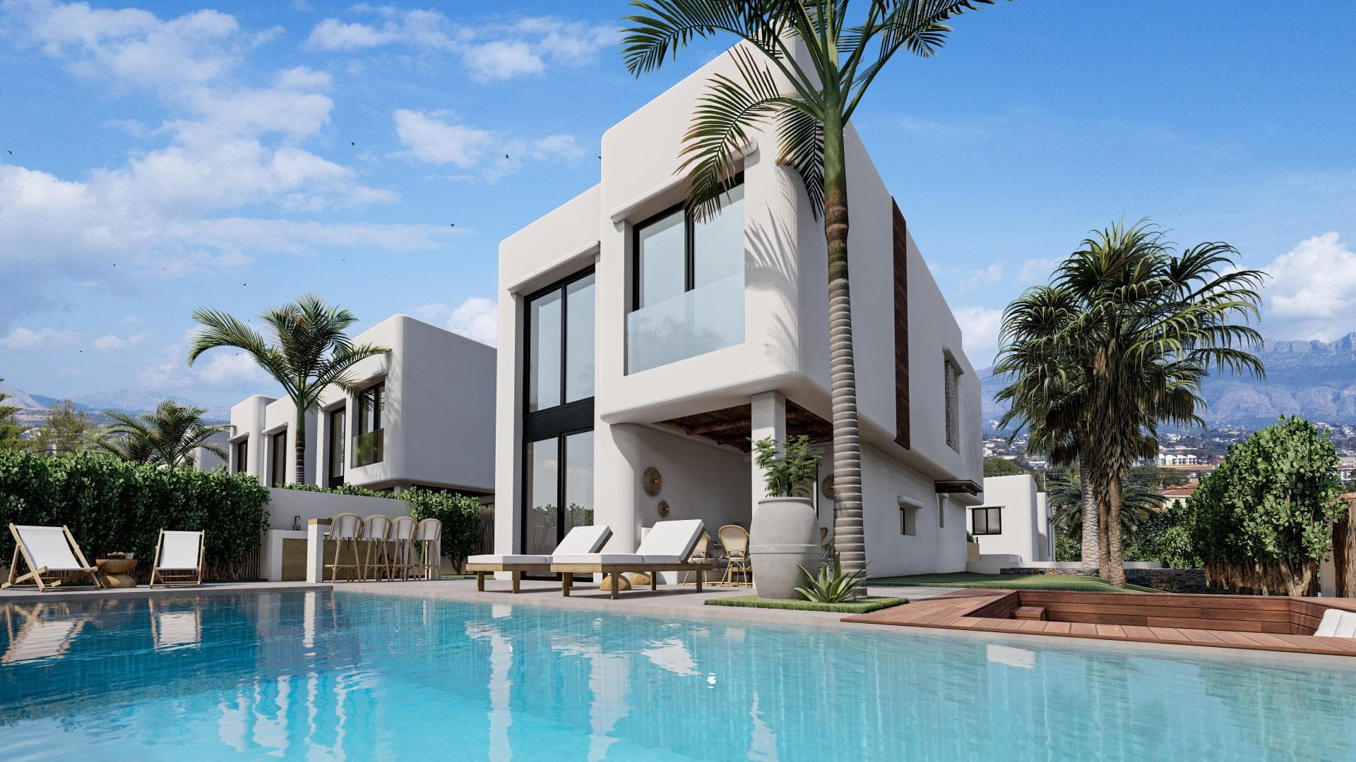 Villa de 4 dormitorios en Albir
