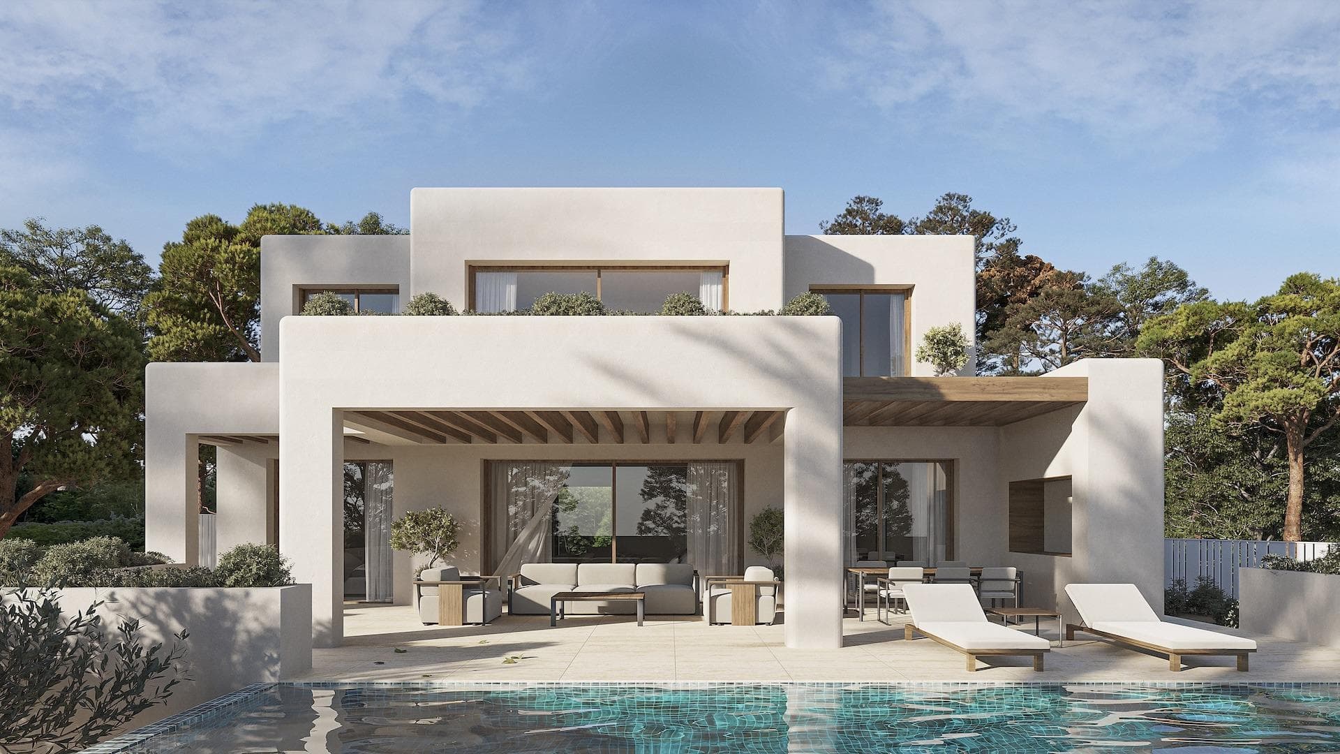 Villa de 4 dormitorios en Ibi