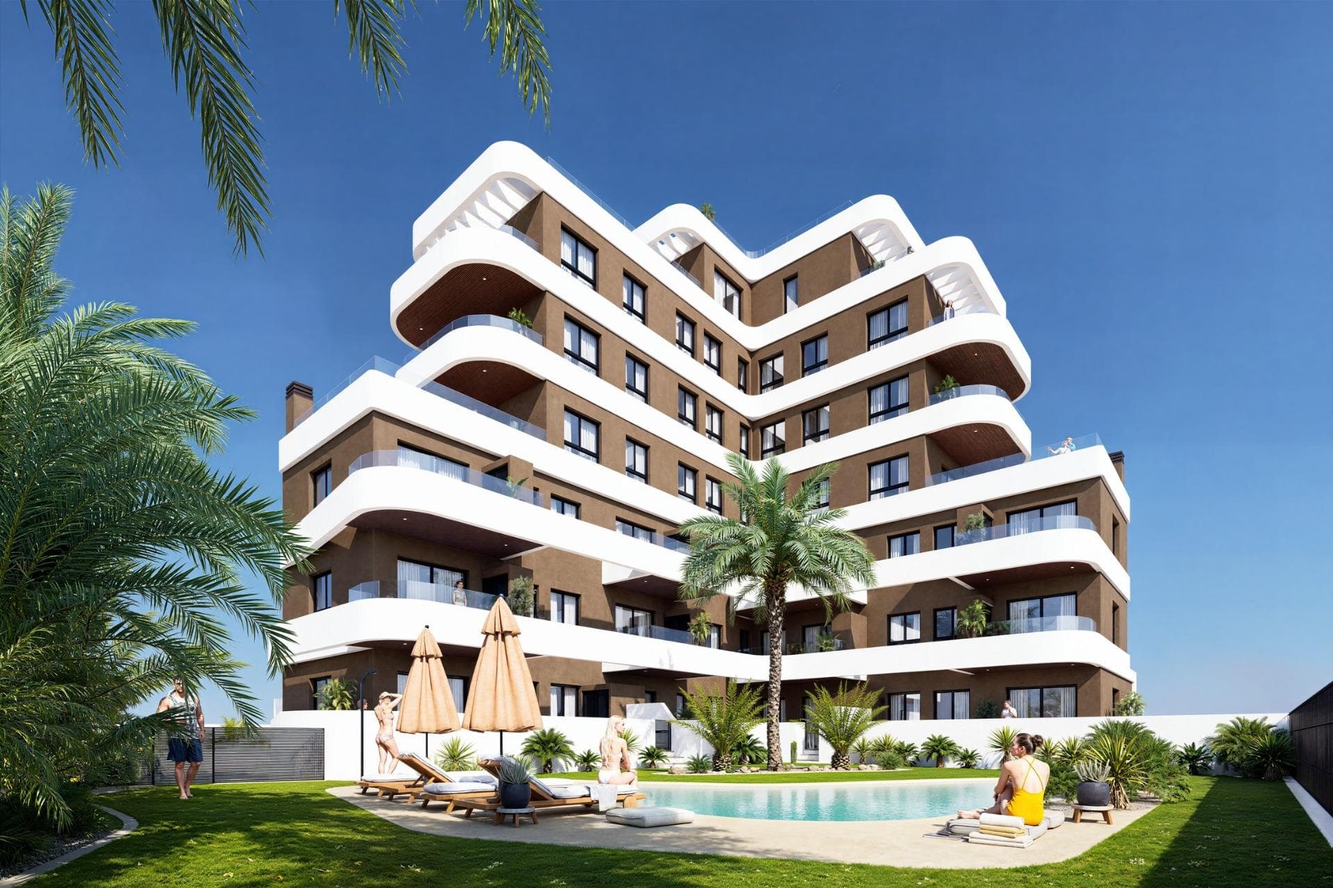 Apartamento de 2 dormitorios en Guardamar del Segura