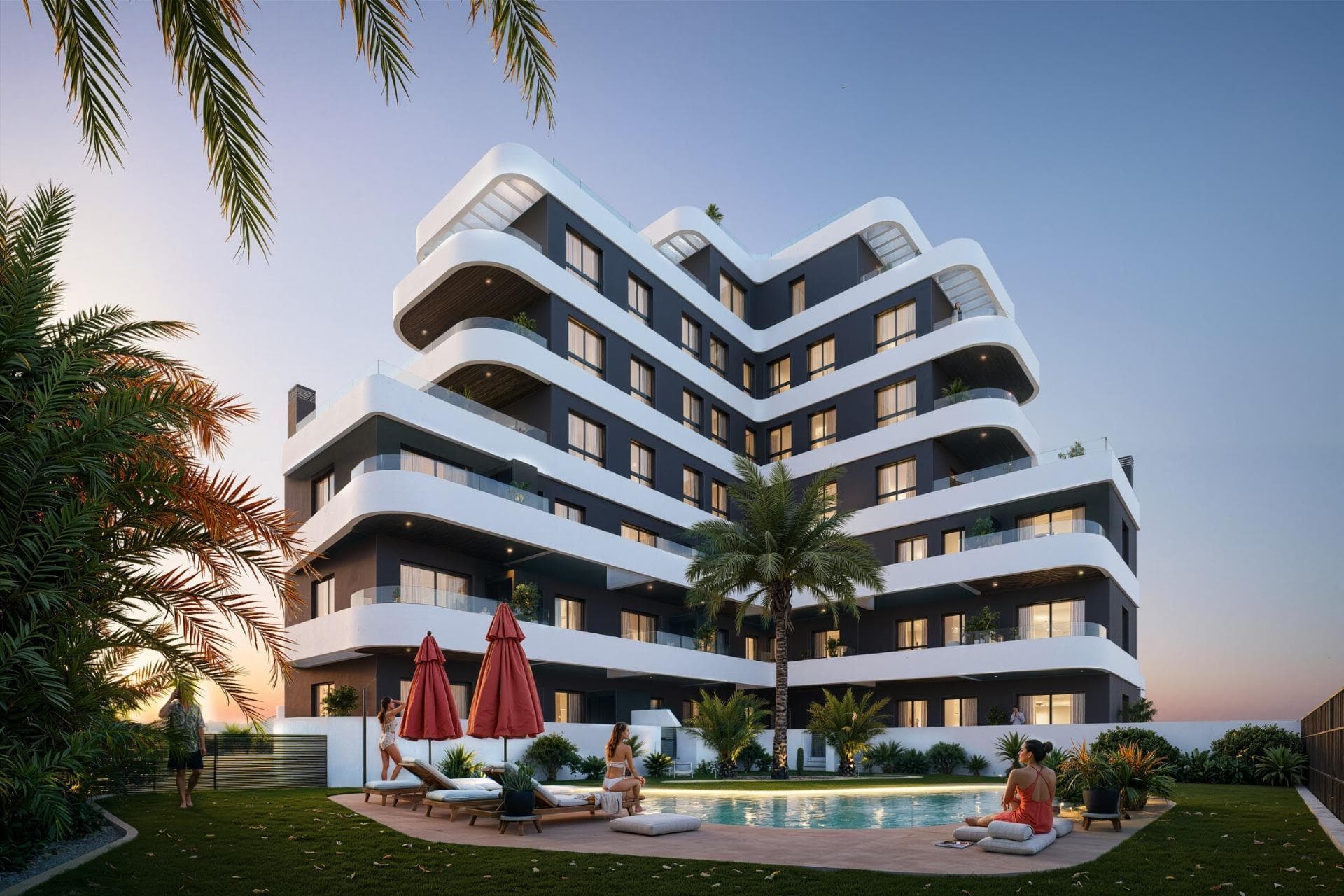 Apartamento de 2 dormitorios en Guardamar del Segura