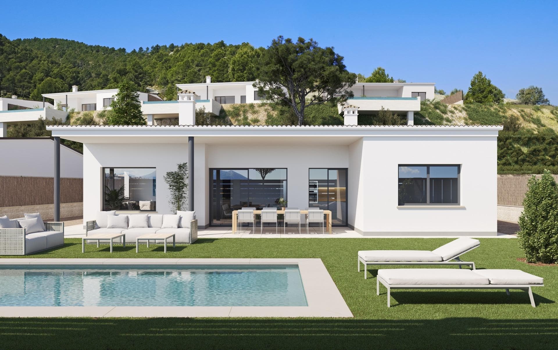 Villa de 4 dormitorios en Costa Blanca North - Inland