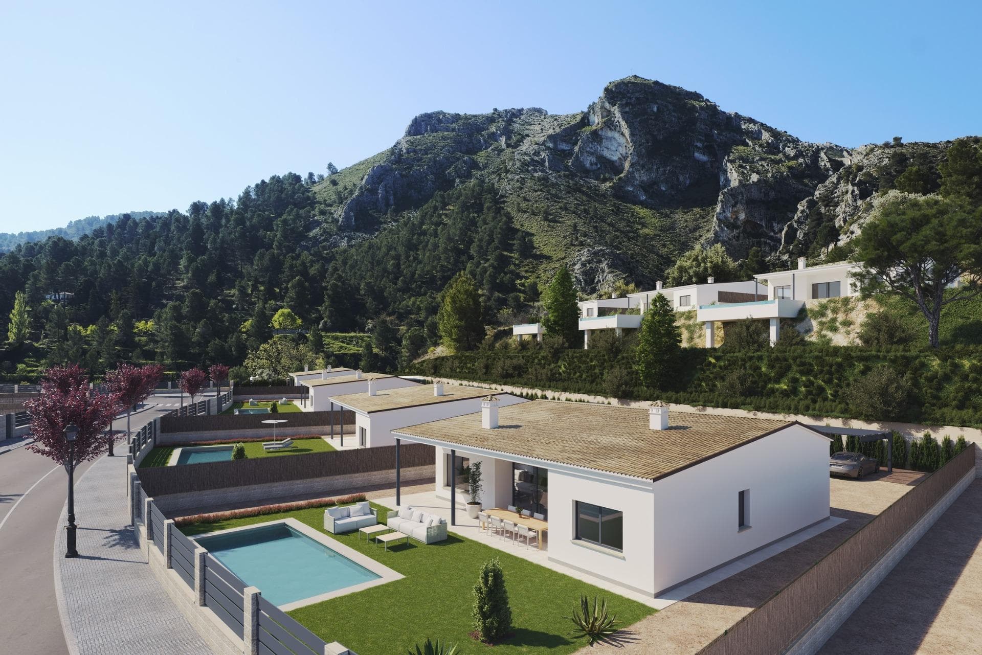 Villa de 4 dormitorios en Costa Blanca North - Inland