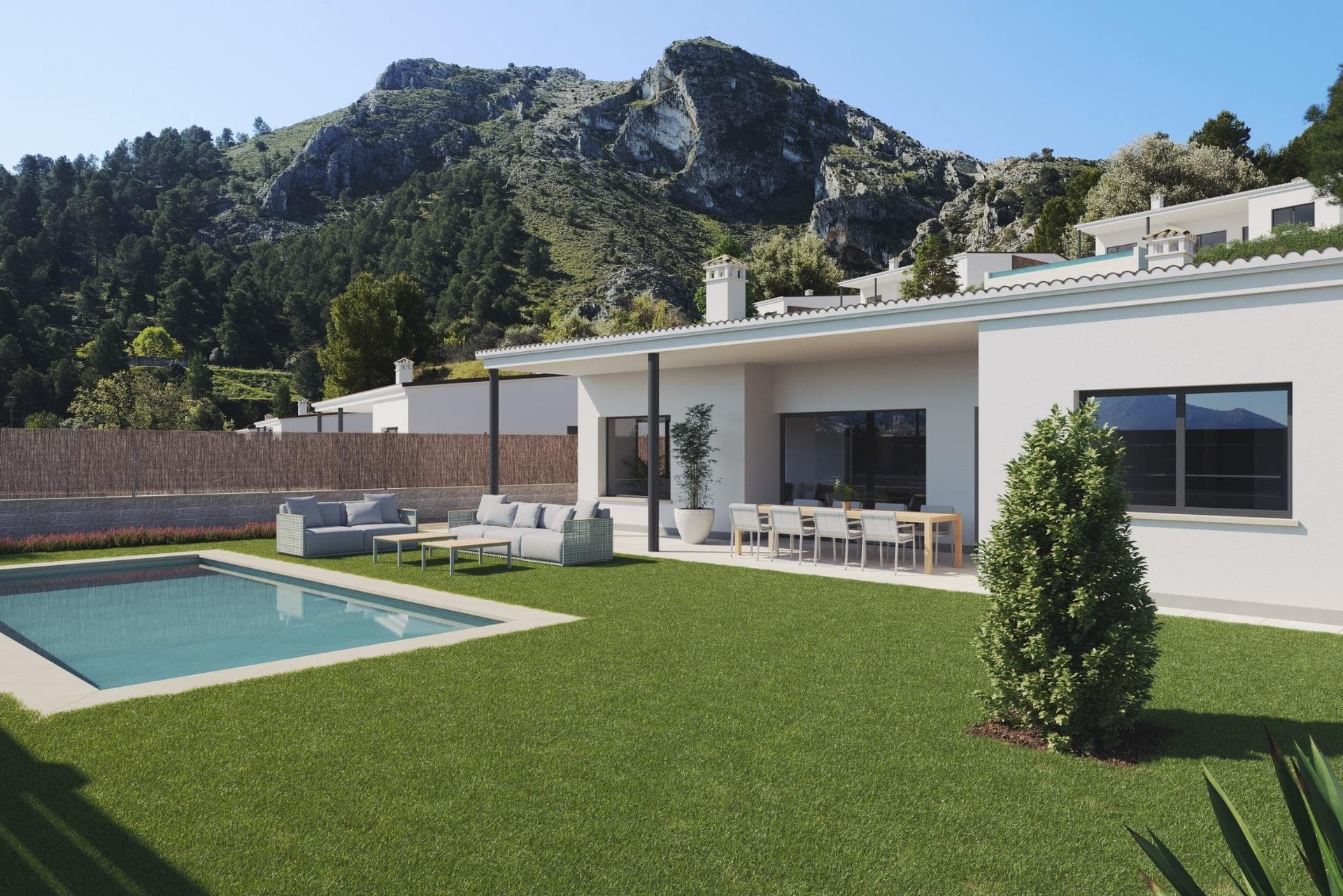 Villa de 3 dormitorios en Costa Blanca North - Inland