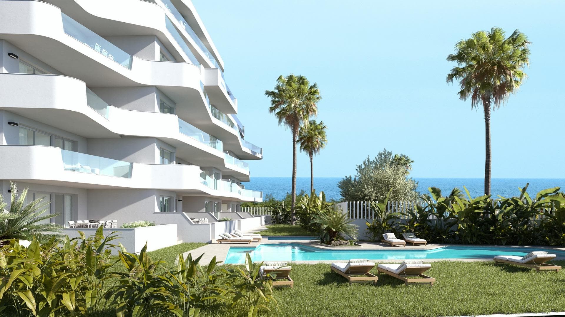 Apartamento de 2 dormitorios en Costa Blanca South
