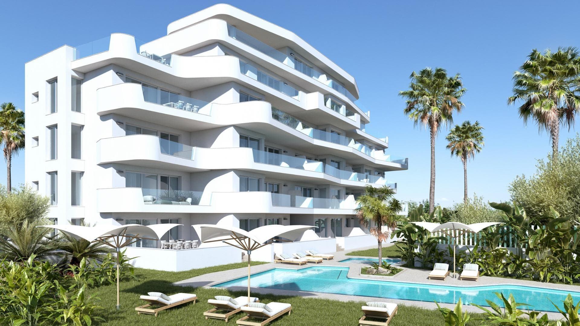 Apartamento de 2 dormitorios en Costa Blanca South