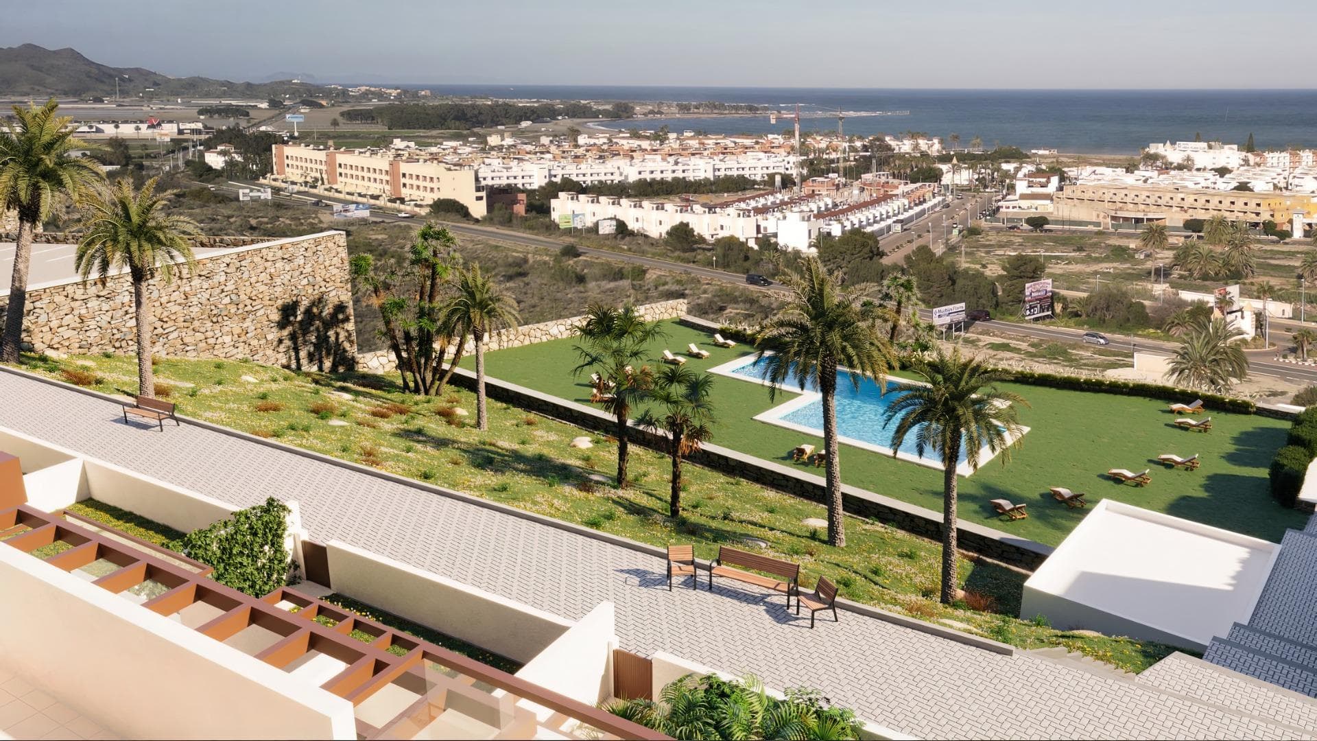 Apartamento de 3 dormitorios en Vera