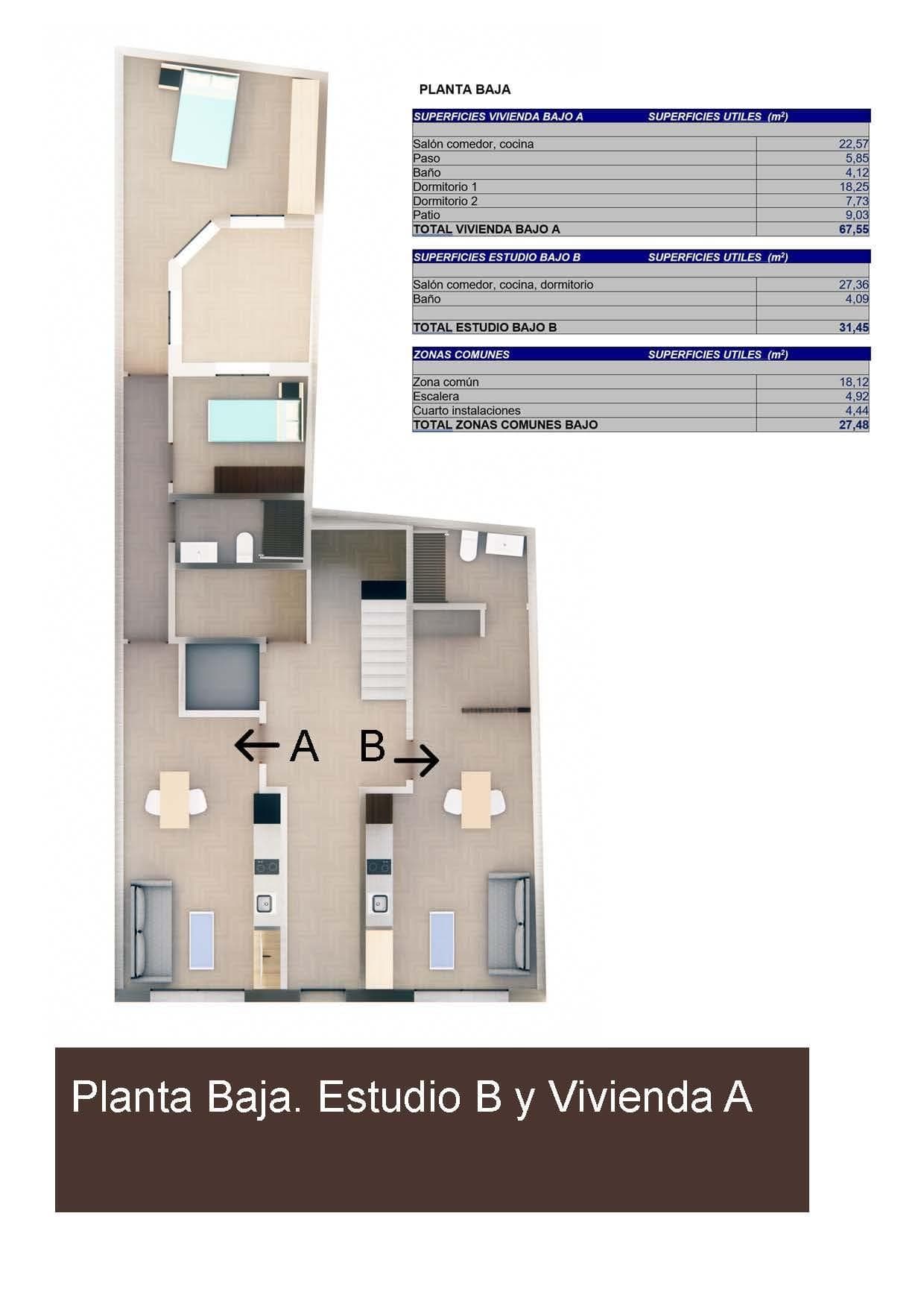 Leilighet med 2 soverom i Torrevieja – bilde 3