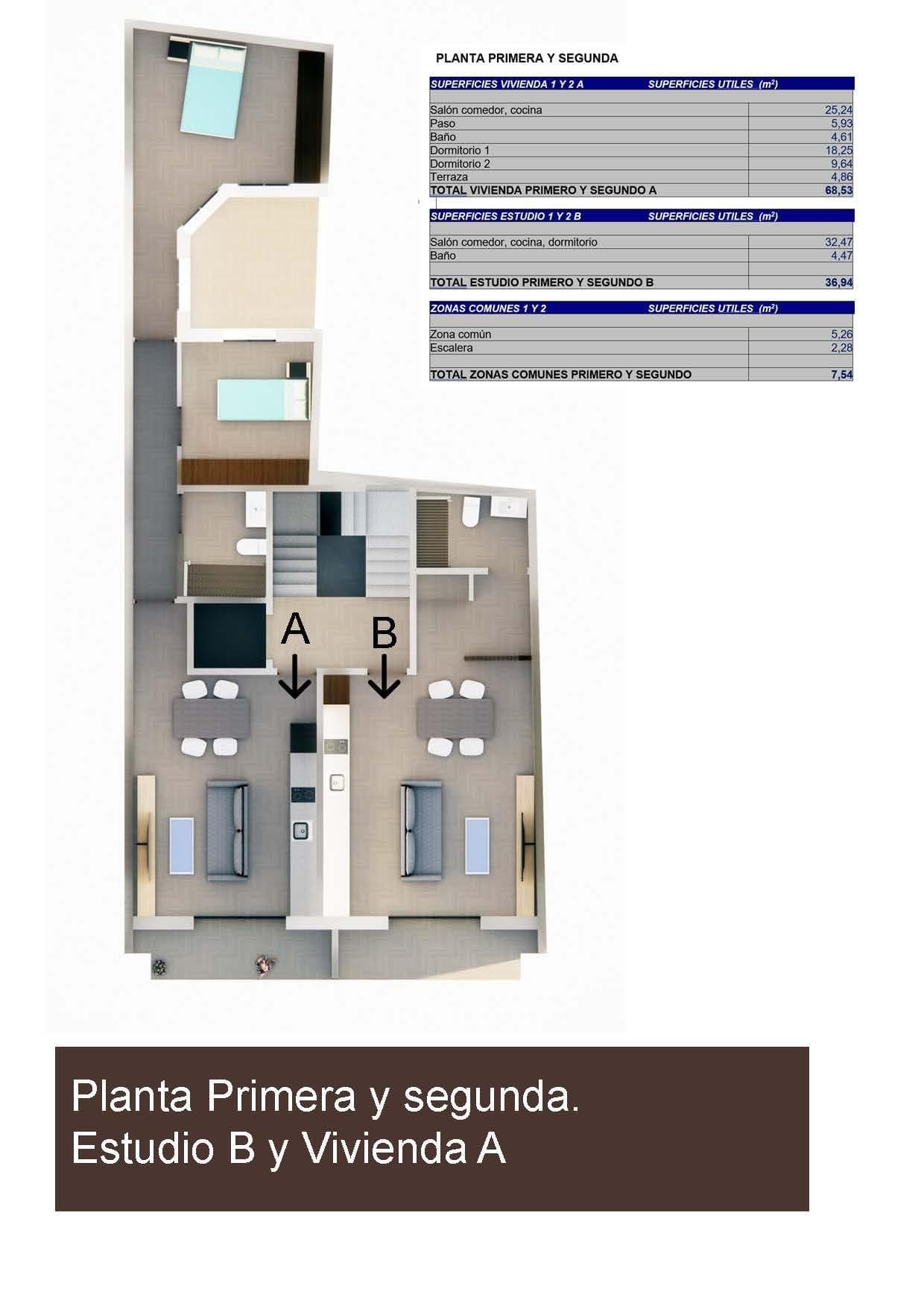 Leilighet med 2 soverom i Torrevieja – bilde 4