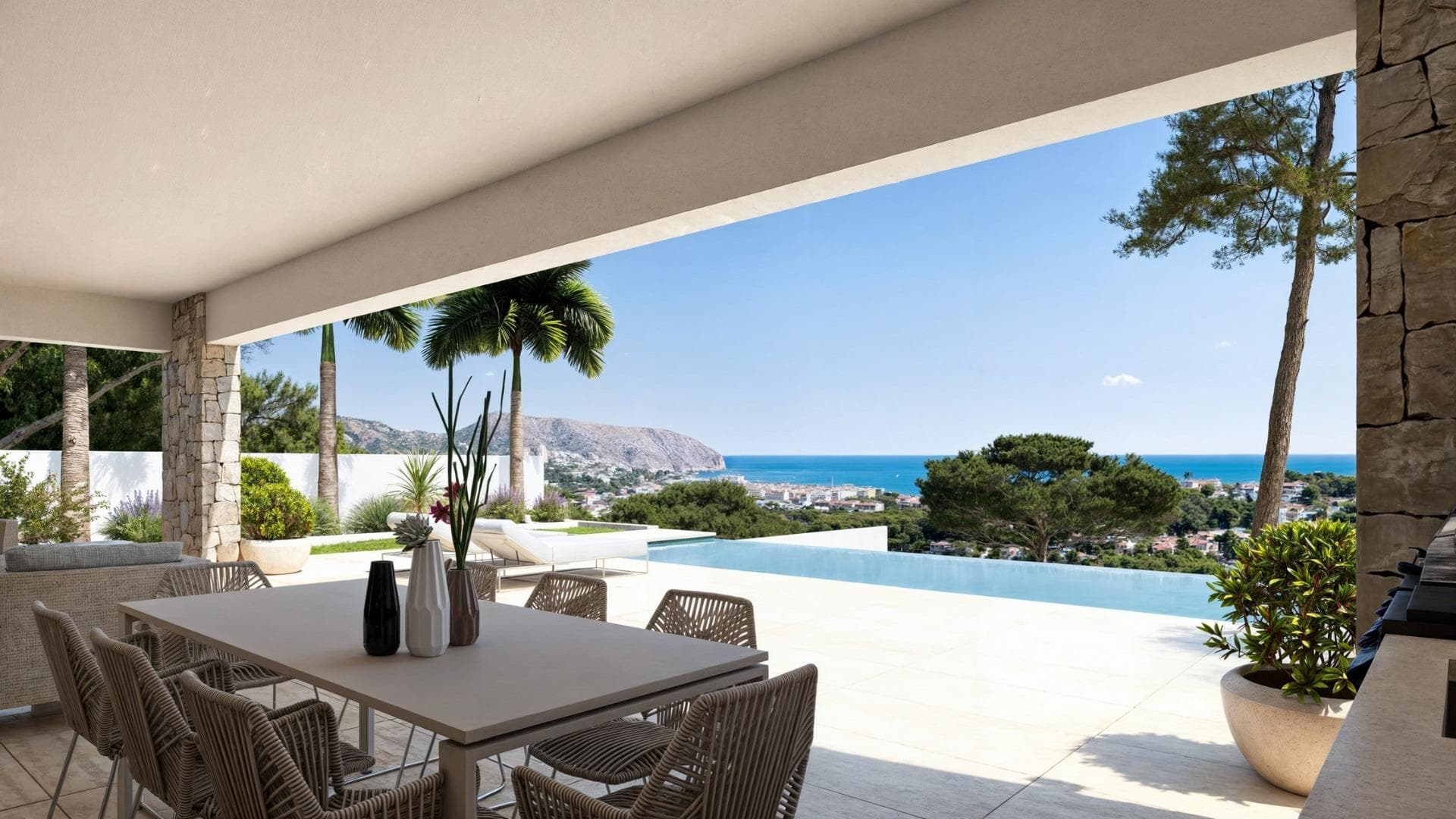 Villa med 4 soverom og 4 bad i Moraira – bilde 3
