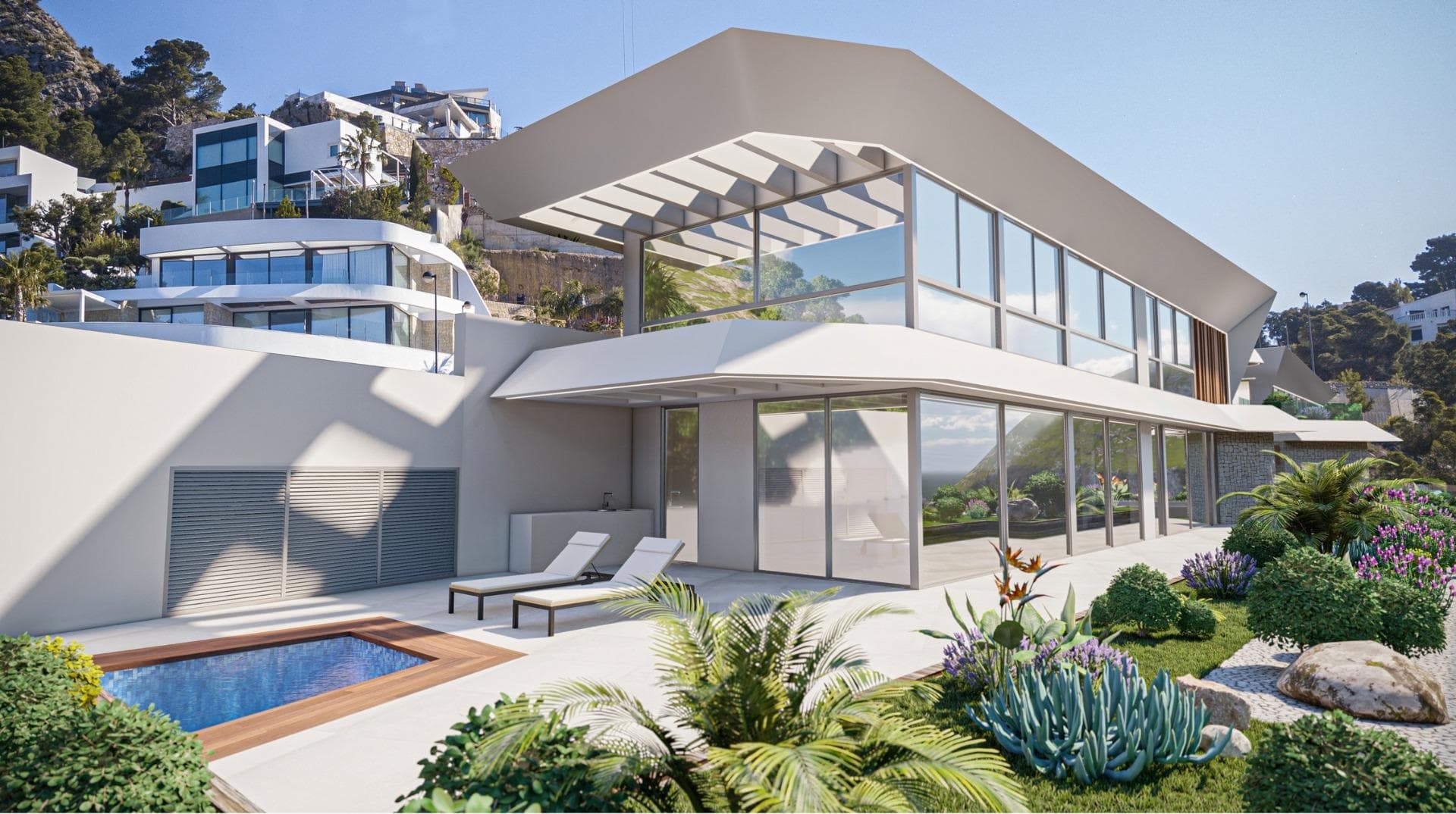 Villa de 4 dormitorios en Calpe