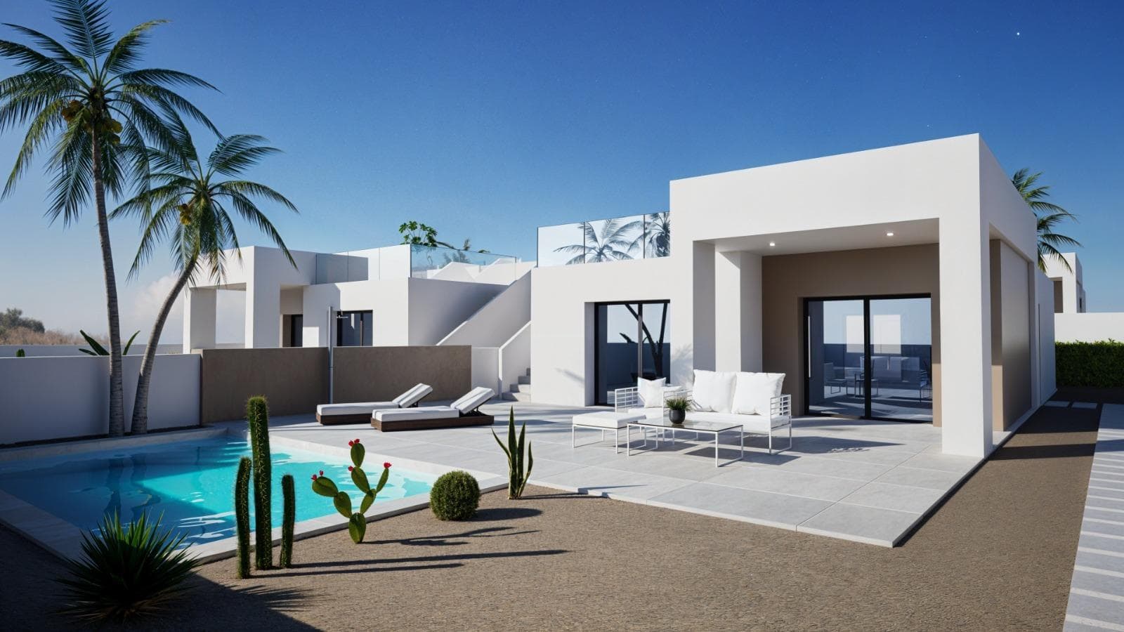 Moderne villa med 3 soverom og 2 bad – bilde 2