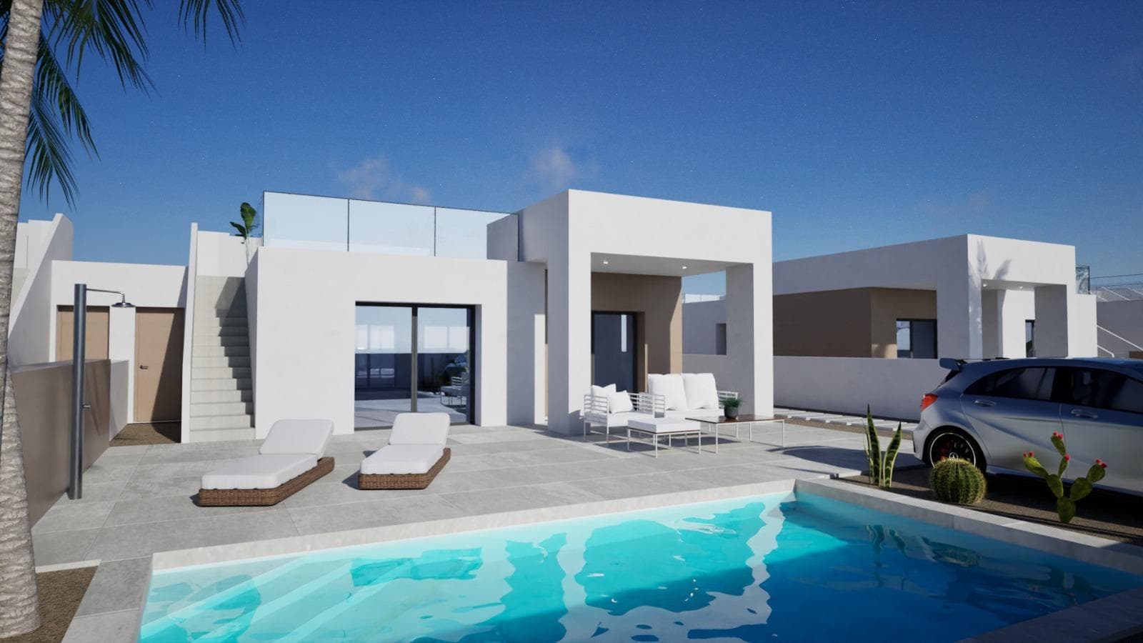 Moderne villa med 3 soverom og 2 bad – bilde 3